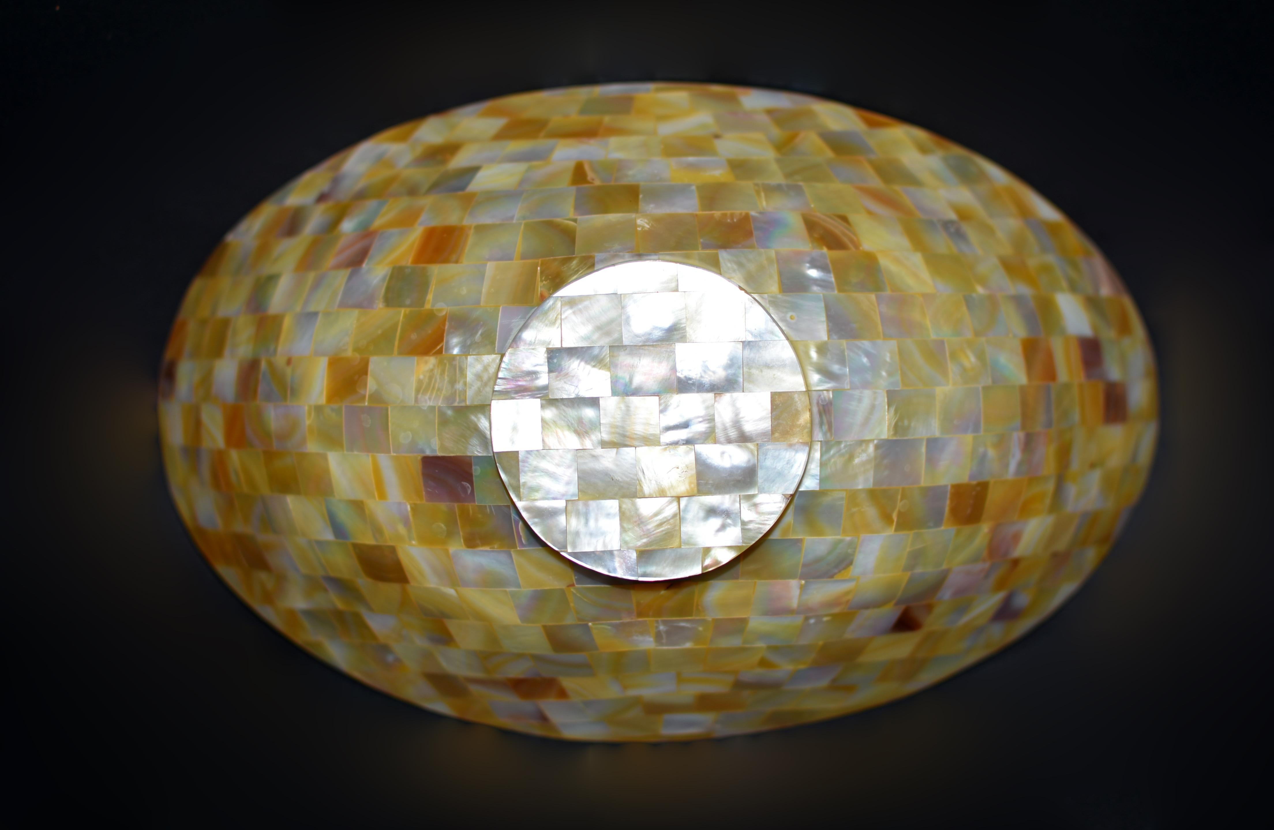 Mother-of-Pearl Mother of Pearl Treasure Bowl 12