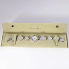 Perlmutt Vintage Van Cleef & Arpels Alhambra Uhr