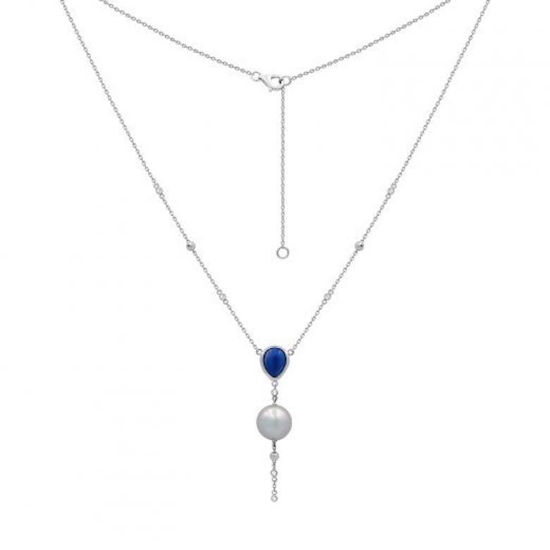 Necklace White Gold 14 K (Also Available Same Necklace With More Stones)
Diamond
Lazyrit
Mother of Pearls
Lapis Lazuli

Length 50 cm
Weight 3.58 grams


With a heritage of ancient fine Swiss jewelry traditions, NATKINA is a Geneva based jewellery