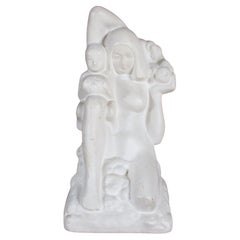 Scultura "Mother with Child" di Frans Werner per Goedewaagen, Paesi Bassi 1