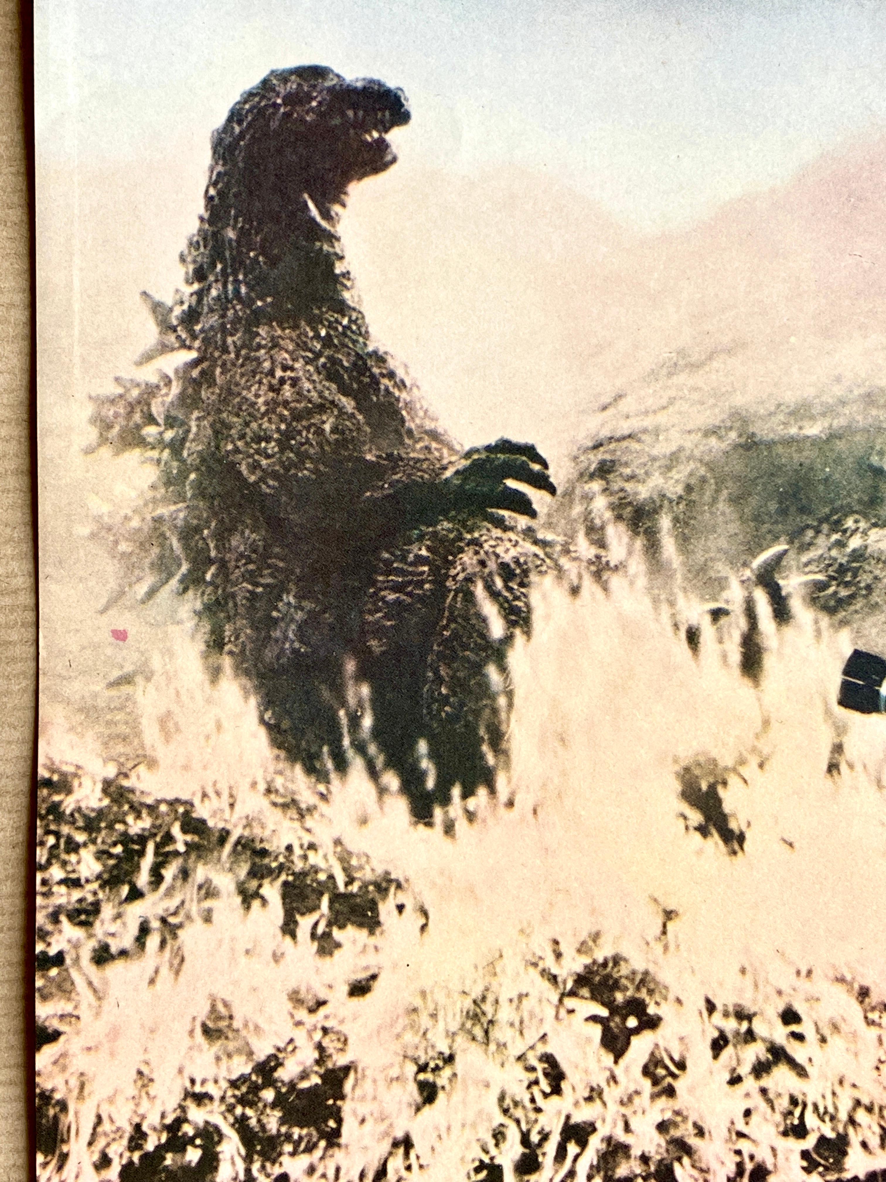 'Mothra vs. Godzilla' Original Vintage Movie Poster, Japanese, 1964 4