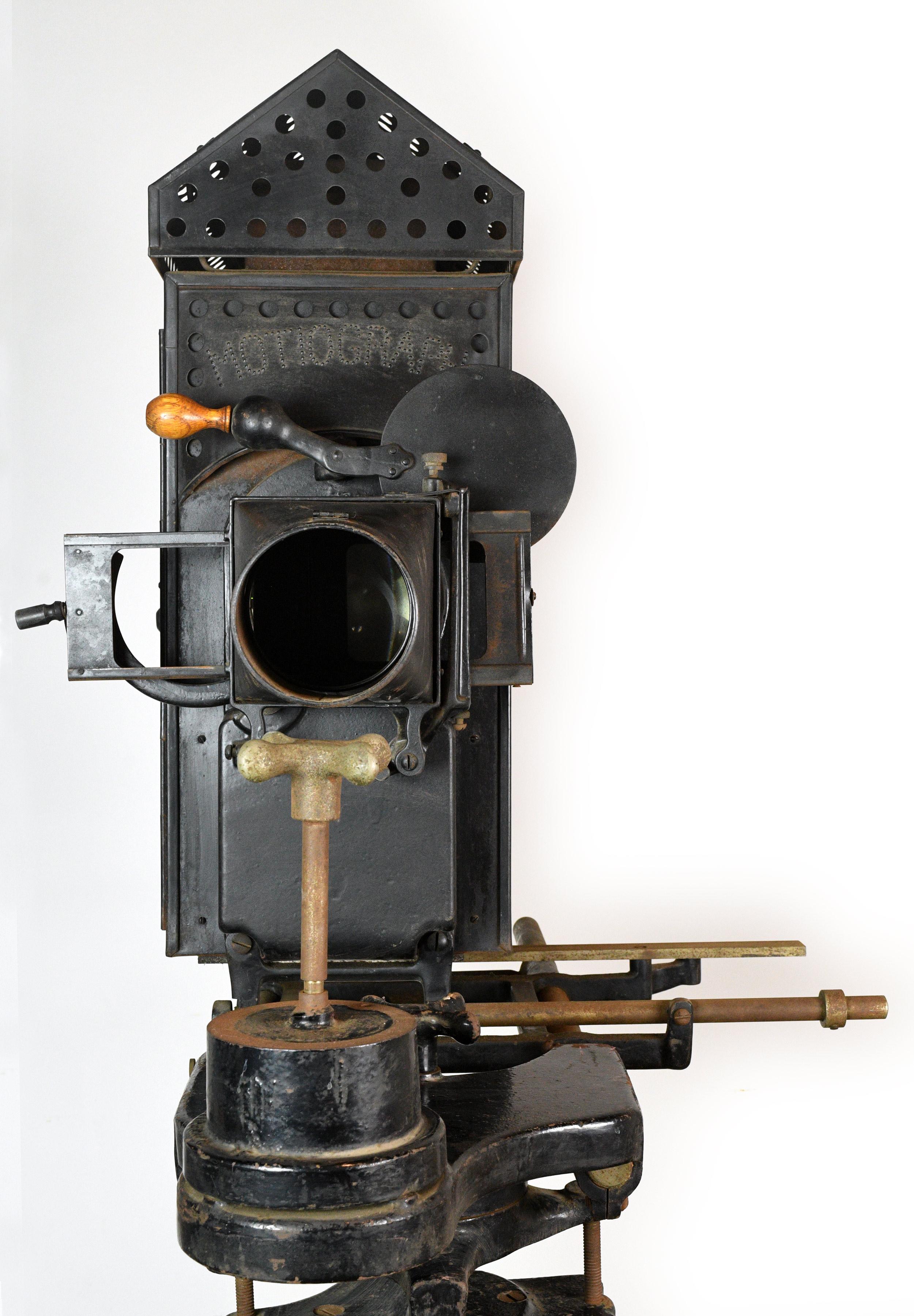 Early 20th Century Motiograph Silent Movie Projector