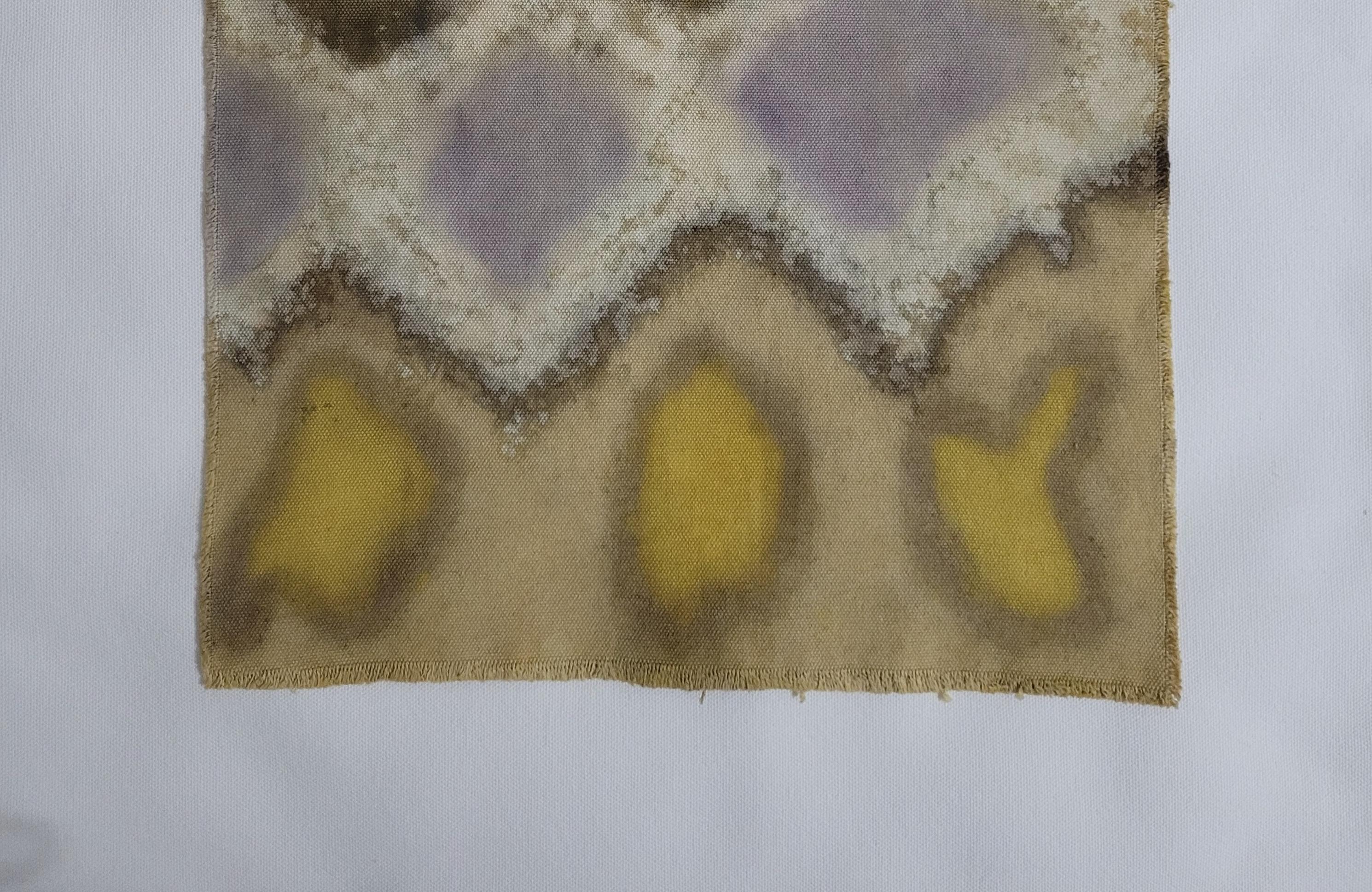 MOTION (19) – Plant-Dyed Botanical Art on Cotton Canvas (Türkisch) im Angebot