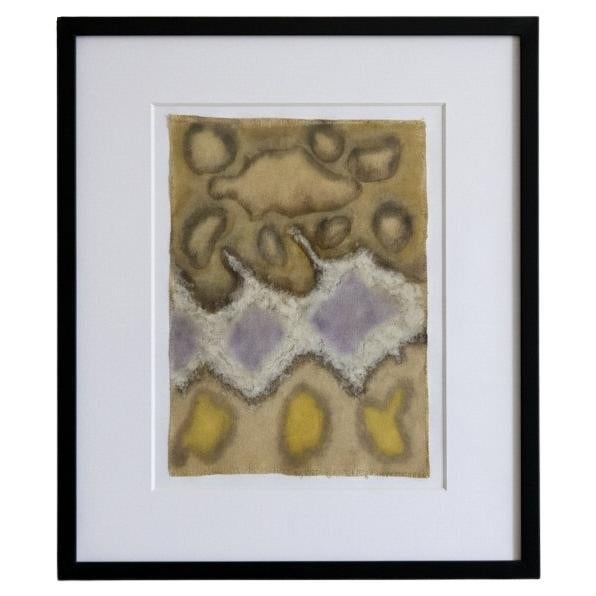 MOTION (19) – Plant-Dyed Botanical Art on Cotton Canvas