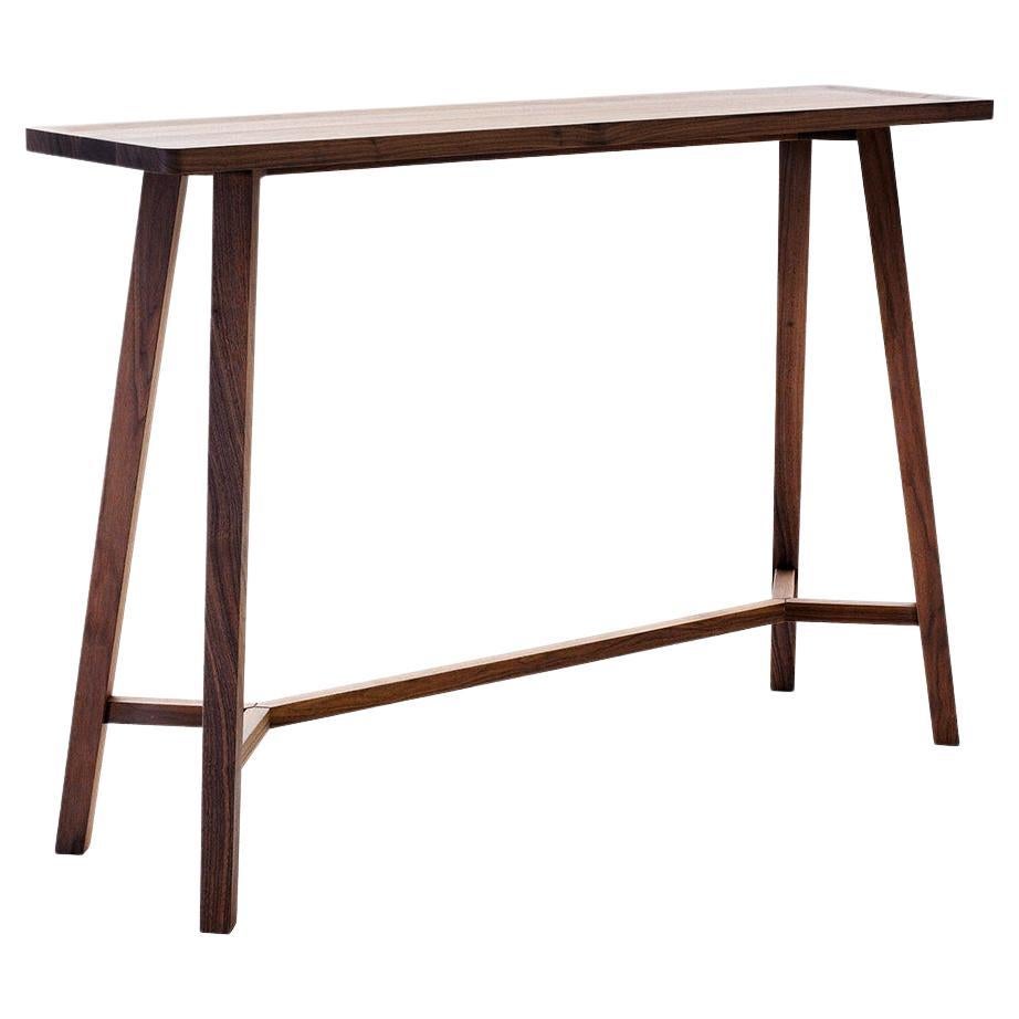 Motion Walnut Console Table