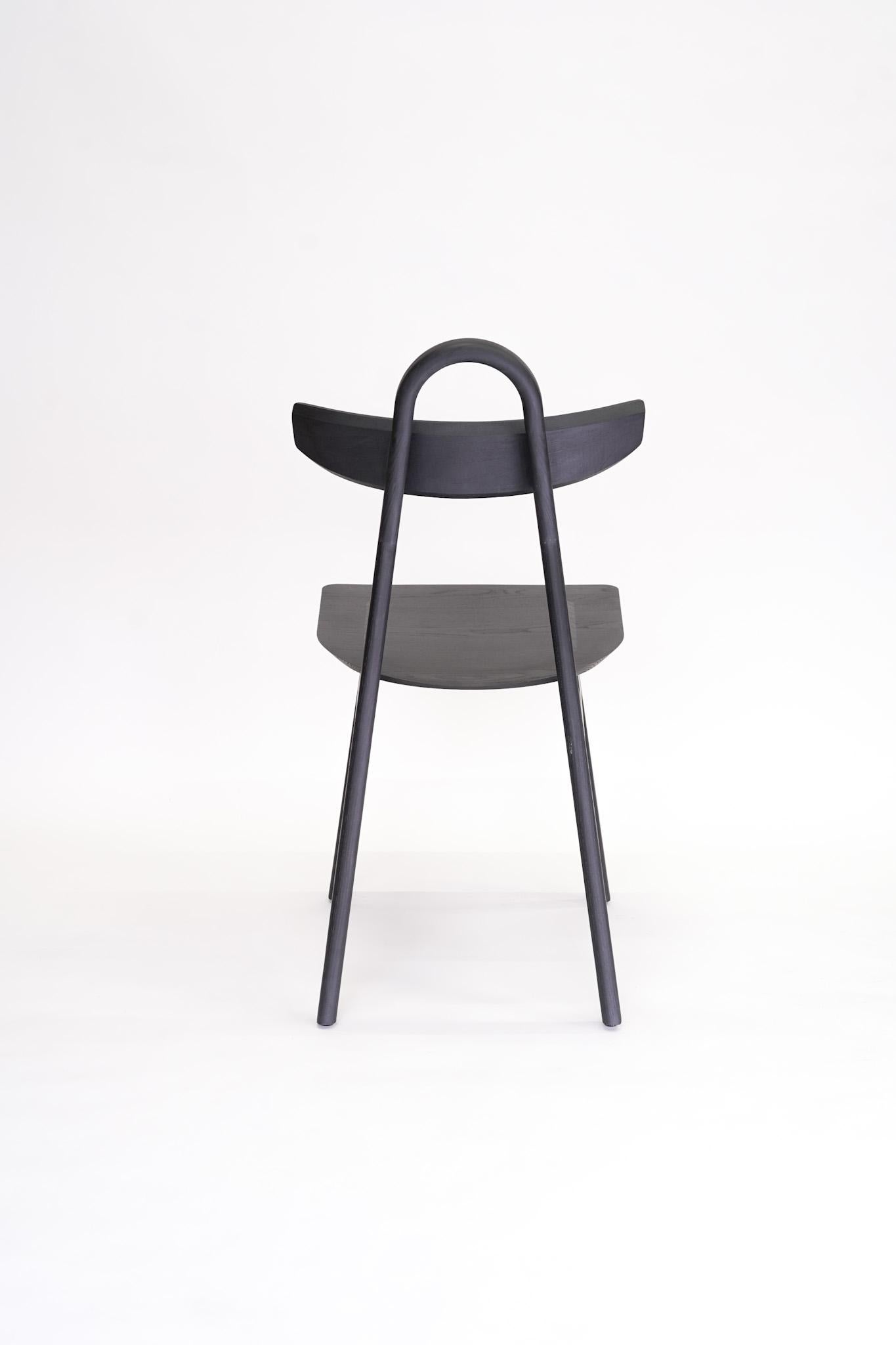 Moto Chair - Black Ash In New Condition For Sale In San Francisco, CA