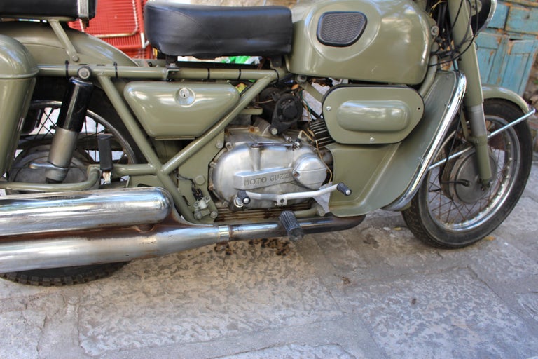 Moto Guzzi Nuovo Falcone Military 500cc 1972 For Sale at 1stDibs