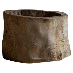 Motoguru, losa gruesa de madera japonesa wabi sabi. expositor de borde vivo, pata de mesa