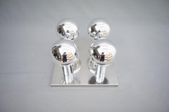 Motoko Ishii Wall or Flush Mount Light for Staff 1970s