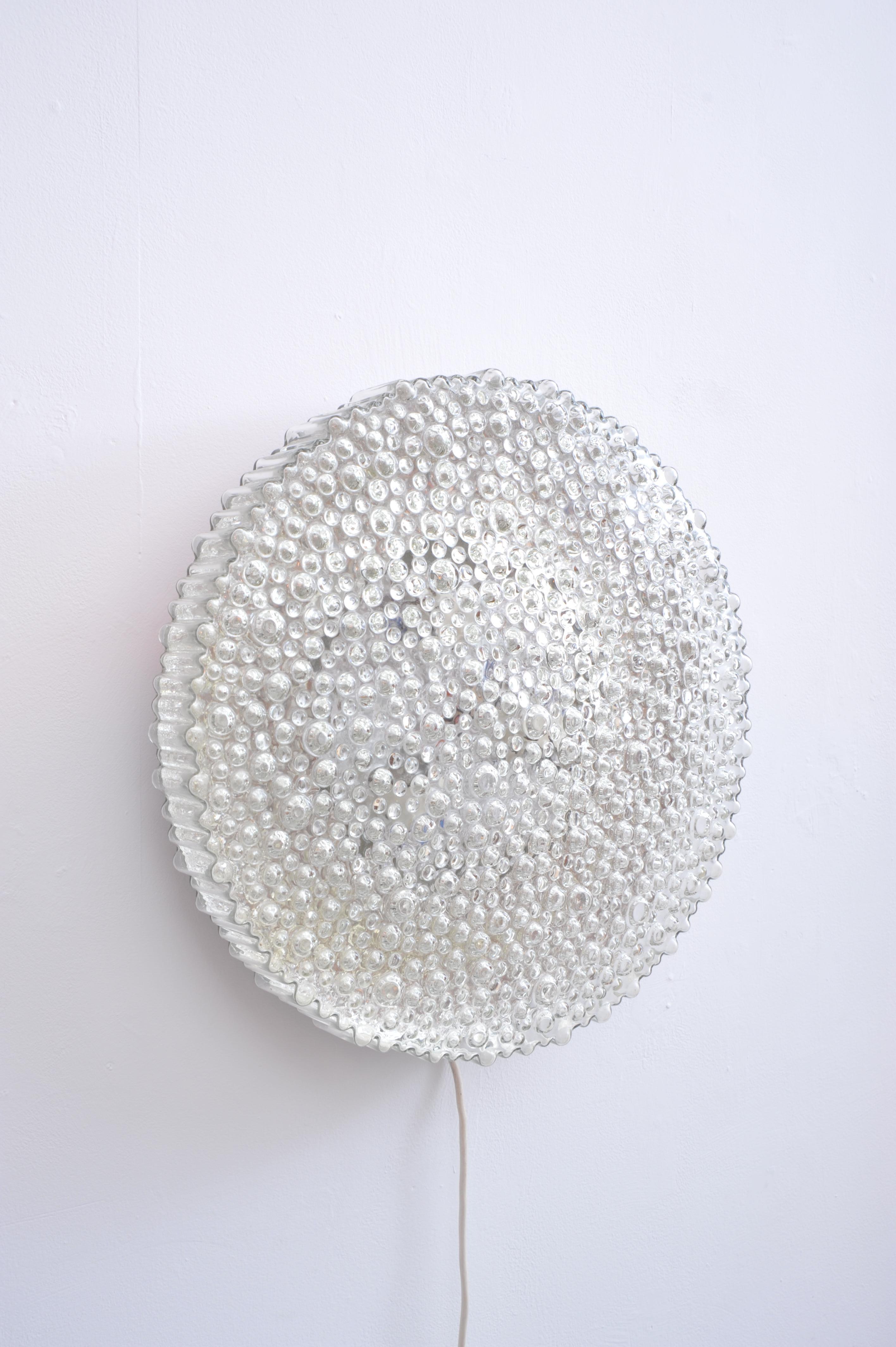 Motoko Ishii Personal de Wandleuchte Glas 1970 Vidrio en venta