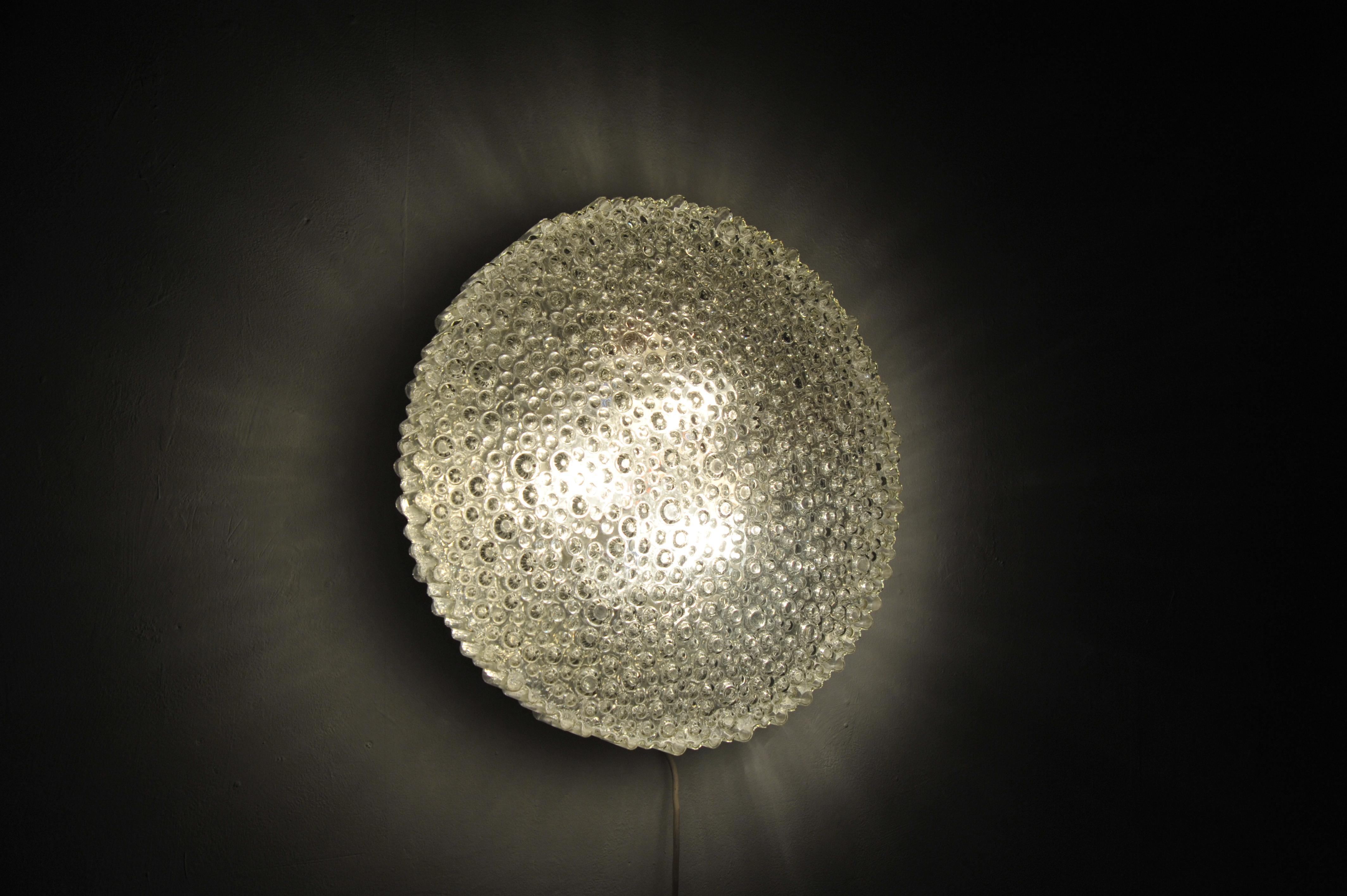 Motoko Ishii Personal de Wandleuchte Glas 1970 en venta 3