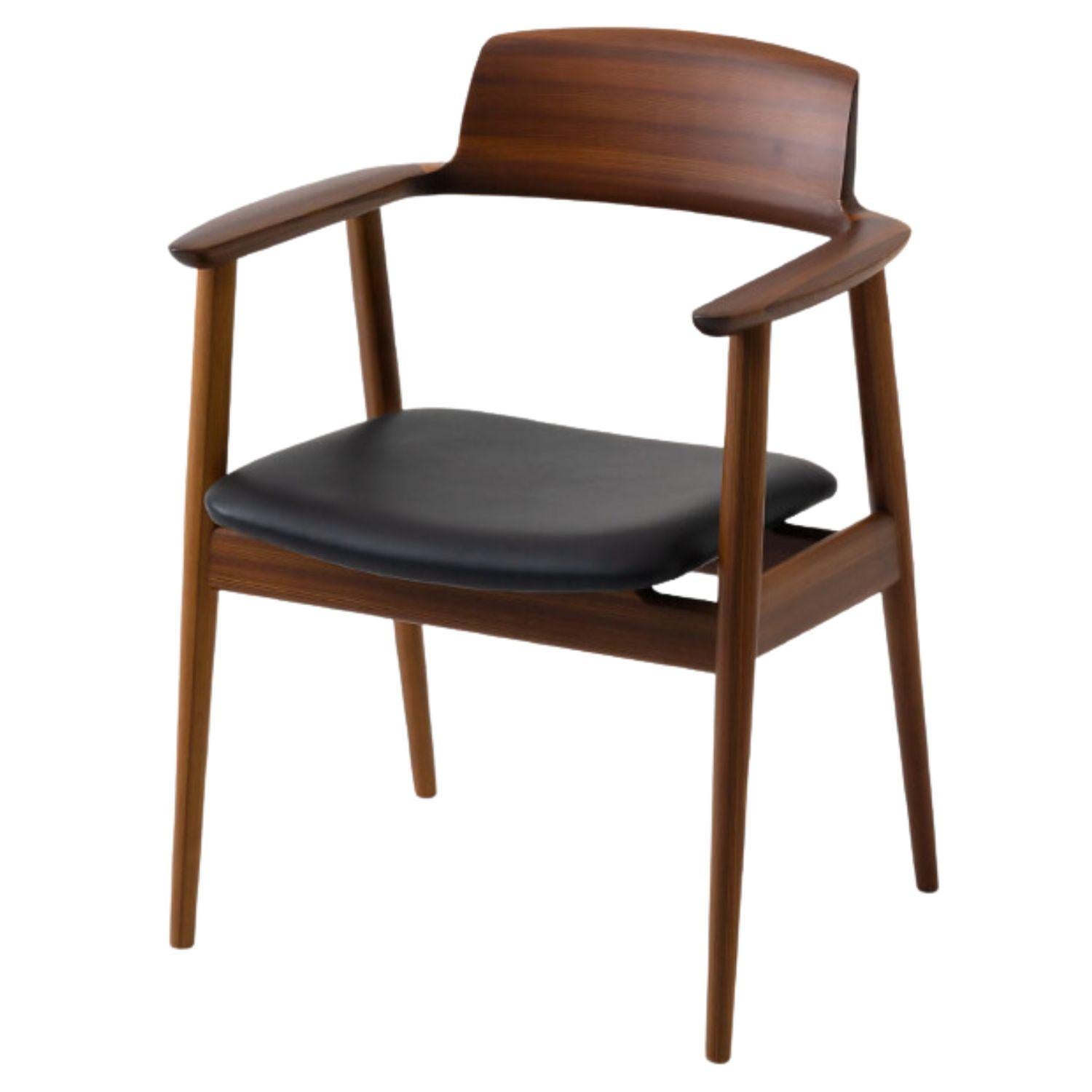 Motomi Kawakami 'Kisaragi' Model KJ201 Dining Chair in Japanese Cedar for Hida For Sale 2