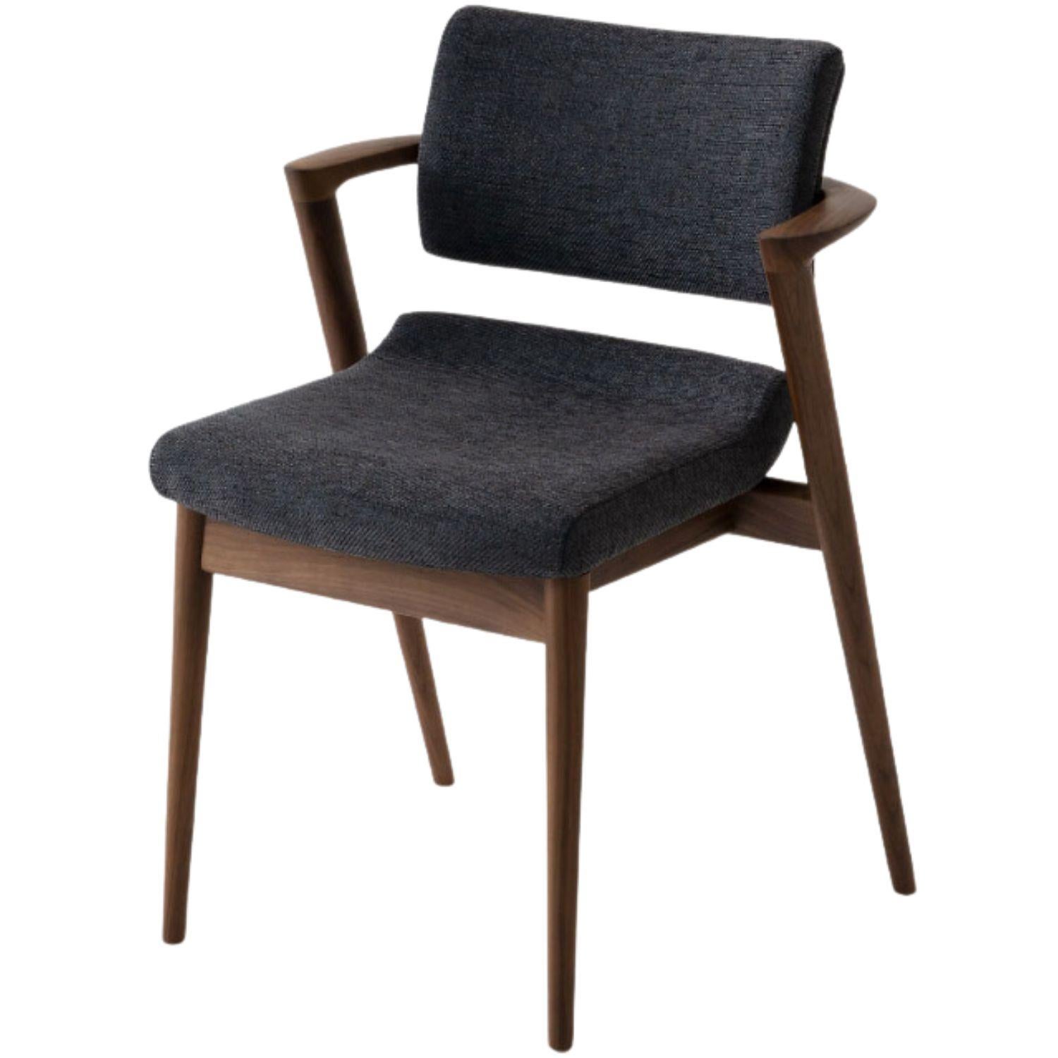 Motomi Kawakami 'Seoto-Ex KX251' Semi-Arm Dining Chair in Beech for Hida For Sale 7
