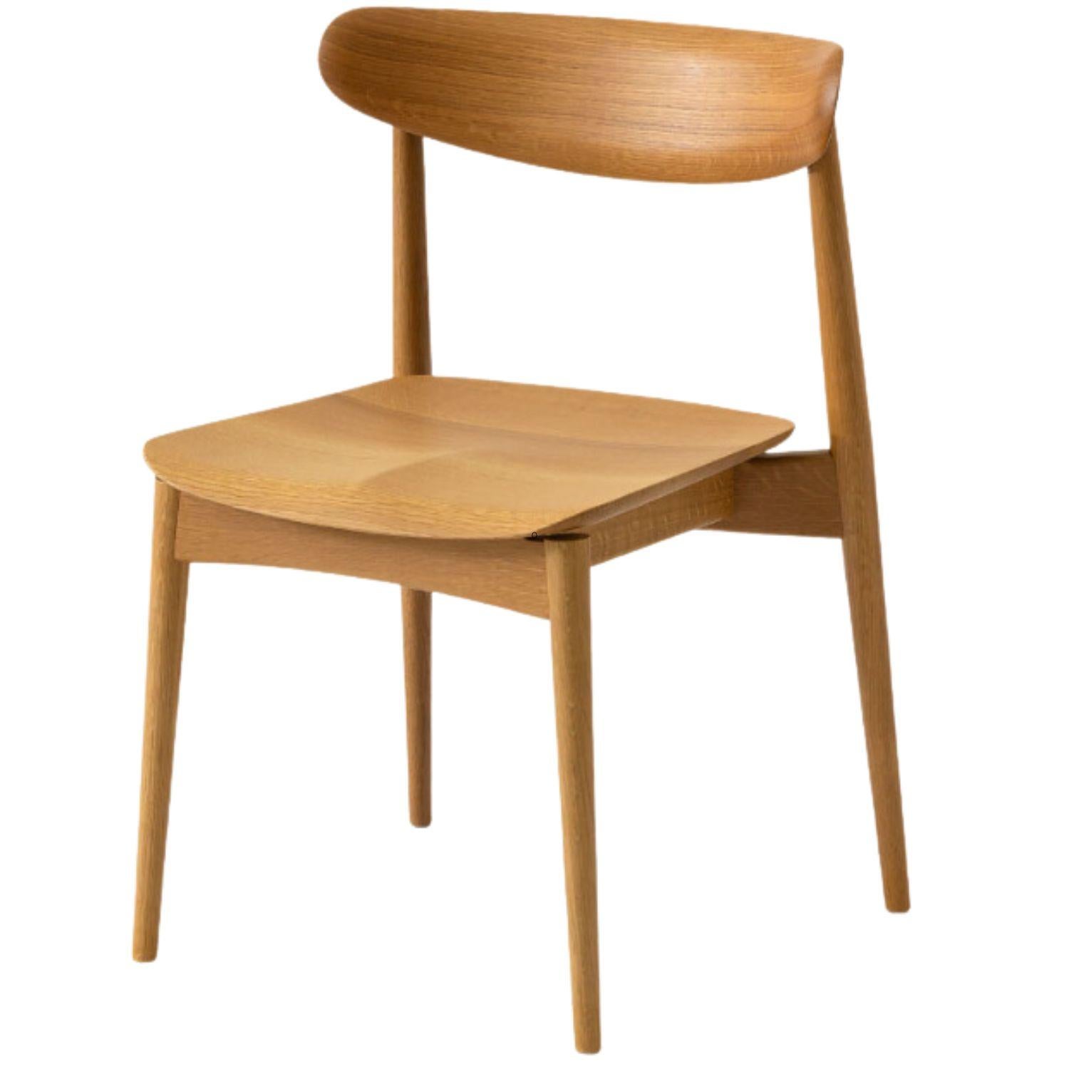 Motomi Kawakami 'Seoto KD201' Dining Chair in Walnut for Hida For Sale 2