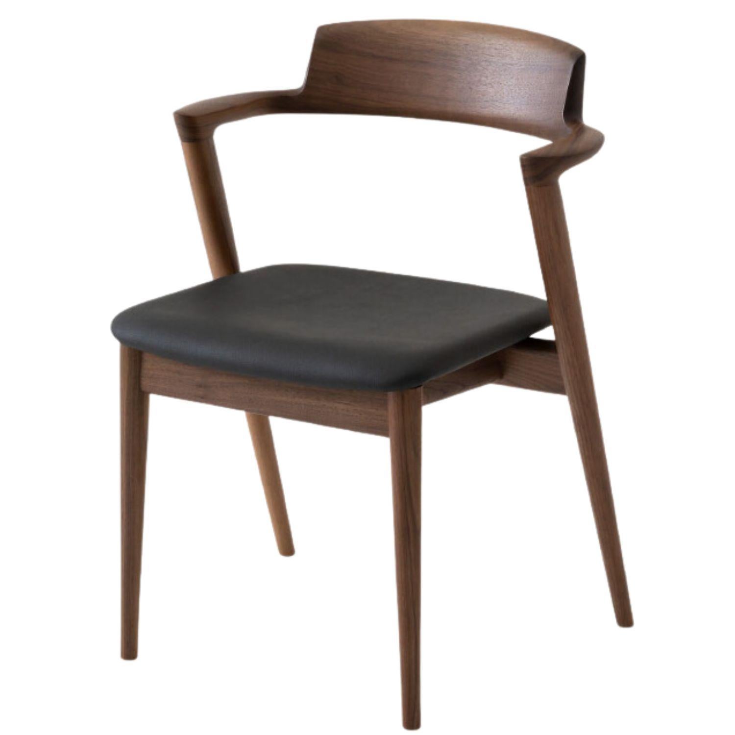 Motomi Kawakami 'Seoto KD21' Semi-Arm Dining Chair in Beech for Hida For Sale 9