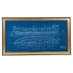 Motor Lifeboat Blueprint by George Lawley Shipyard