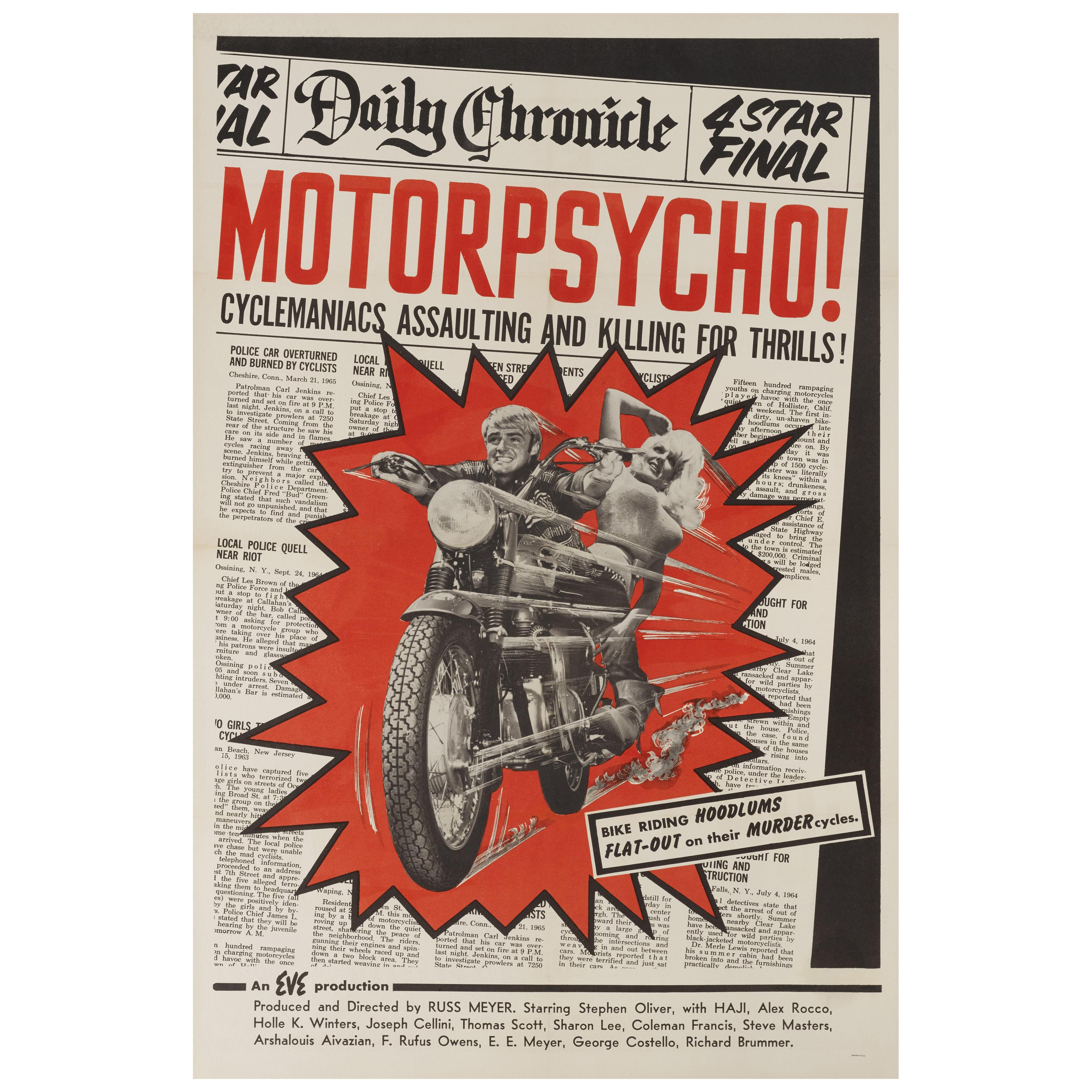 "Motorpsycho!" Film Poster