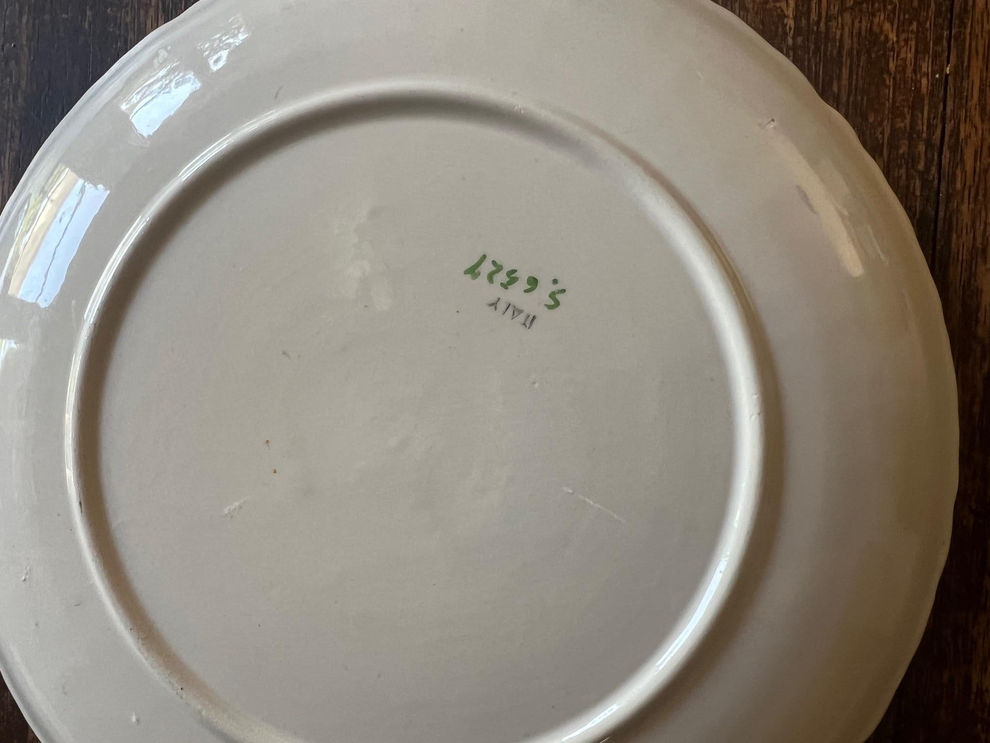 Mottahedeh Italian Daisy Plates, Set of 6, C. 1960's For Sale 4