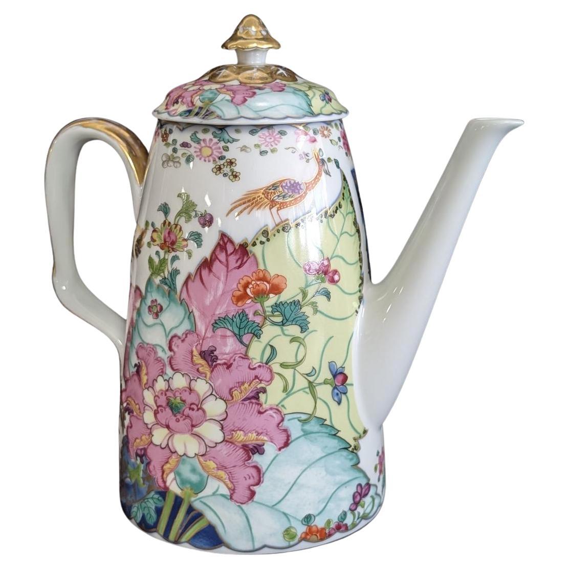Mottahedeh “Tobacco Leaf” Coffee Pot & Lid