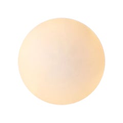 Mottle Glass Globe Medium Wall Sconce by Lamp Shaper