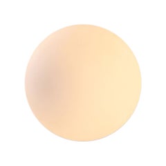 Kugel-Wandleuchter aus Mottle-Glas von Lamp Shaper