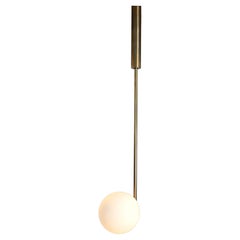 Mottle One Glass Globe Pendant by Lamp Shaper