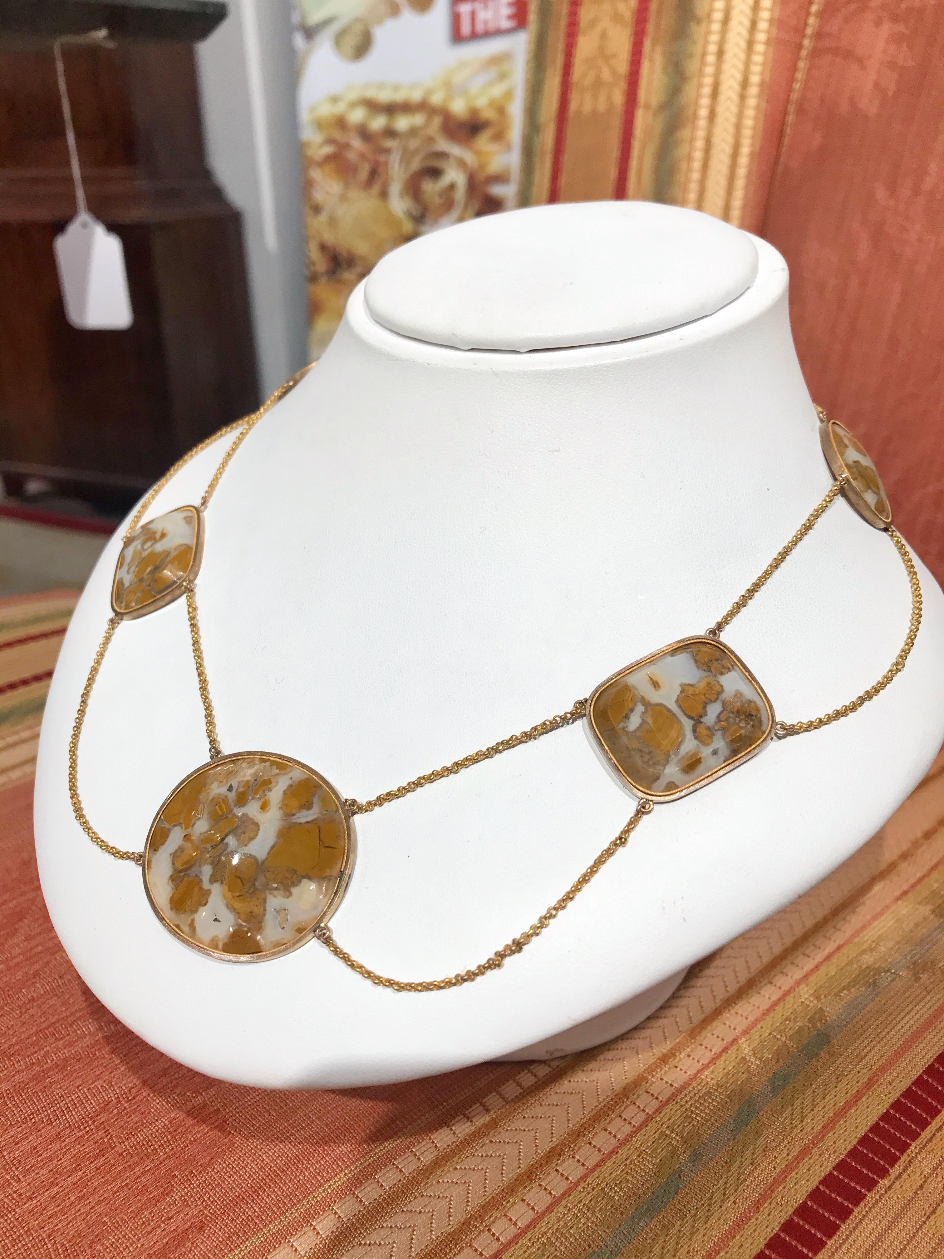 mottled necklace  2