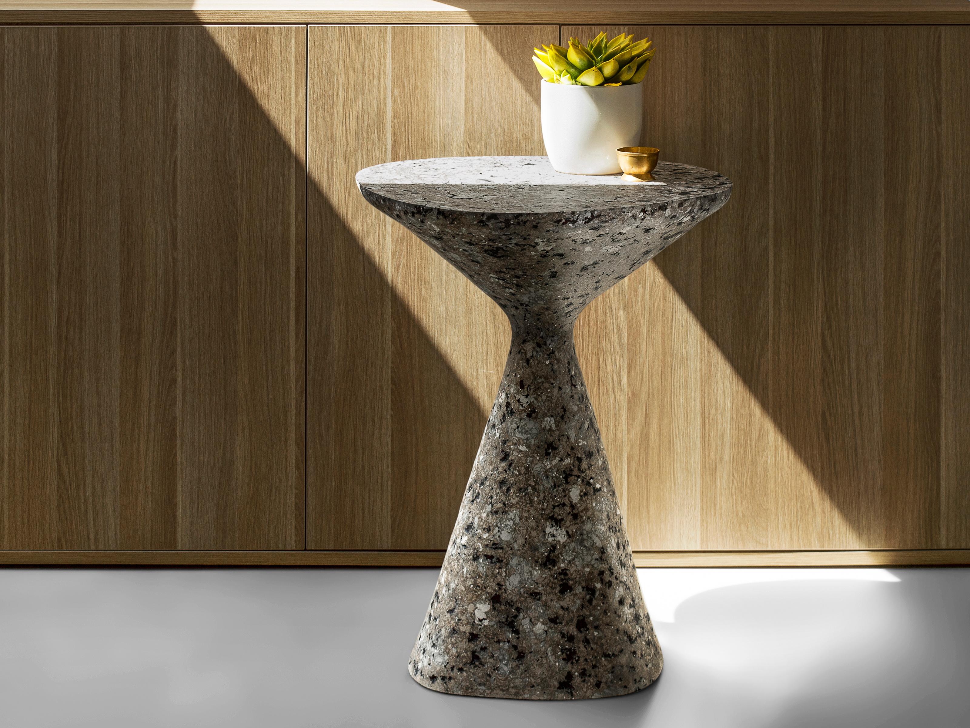 Mottled Side Table by Donatas Zukauskas For Sale 1