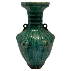 Jarrón Esmeralda Moteado, China, Contemporáneo