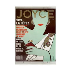 1988 original poster by Mouchy for Joyce Paris - French fashion magazine