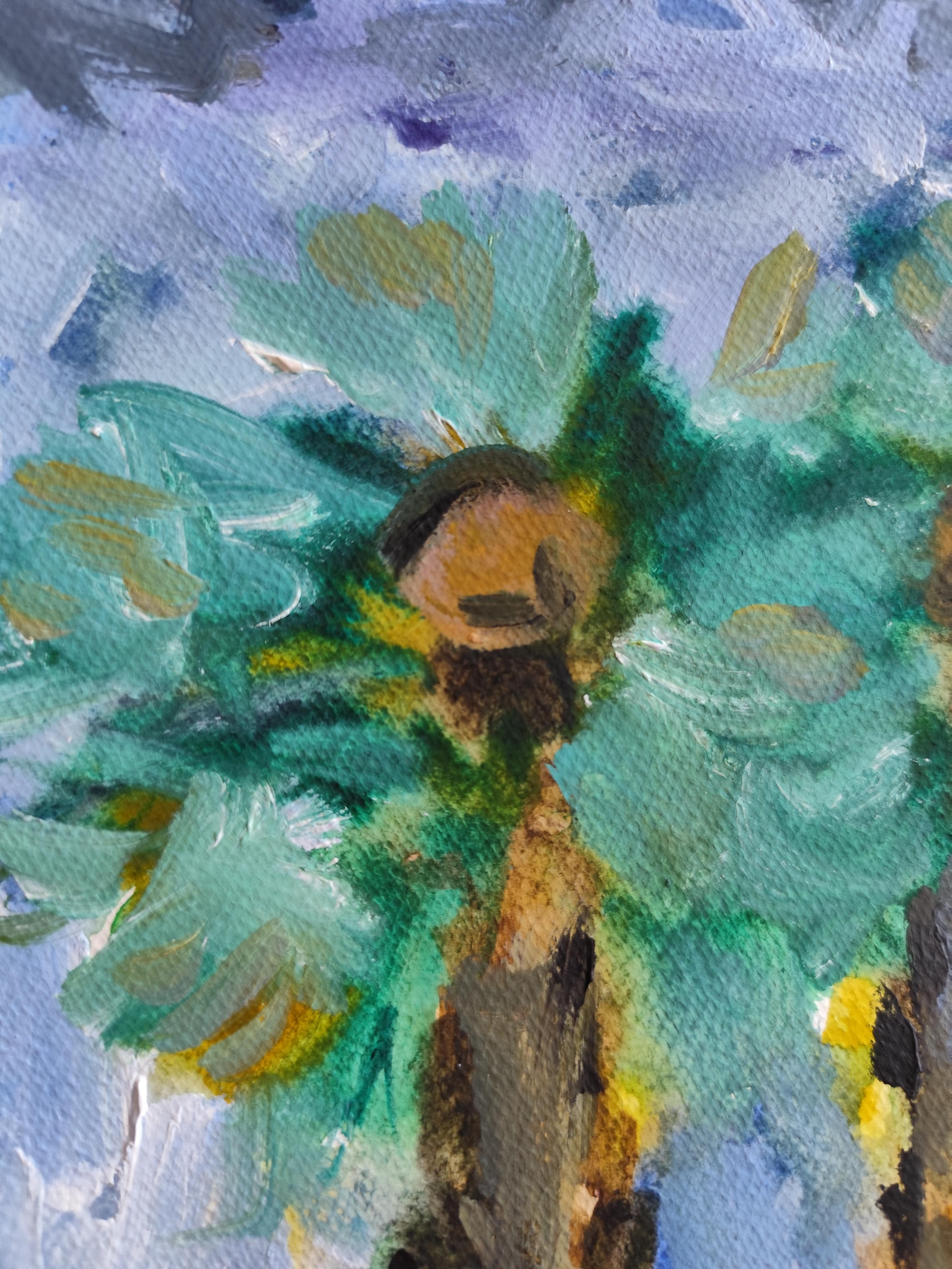 Pittura naturalistica impressionista espressionista astratta su carta 