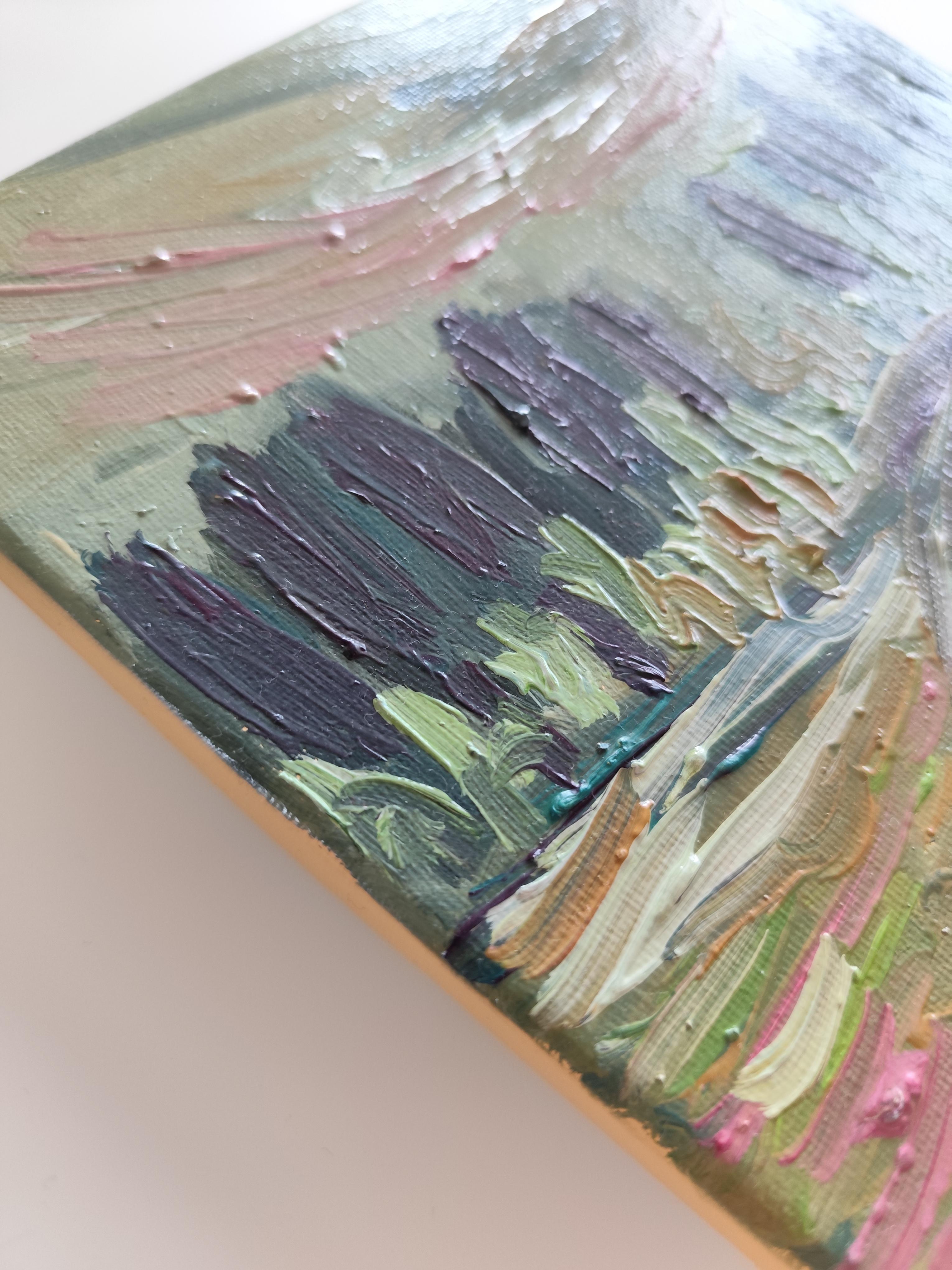 Pittura ad olio impressionista espressionista astratta 