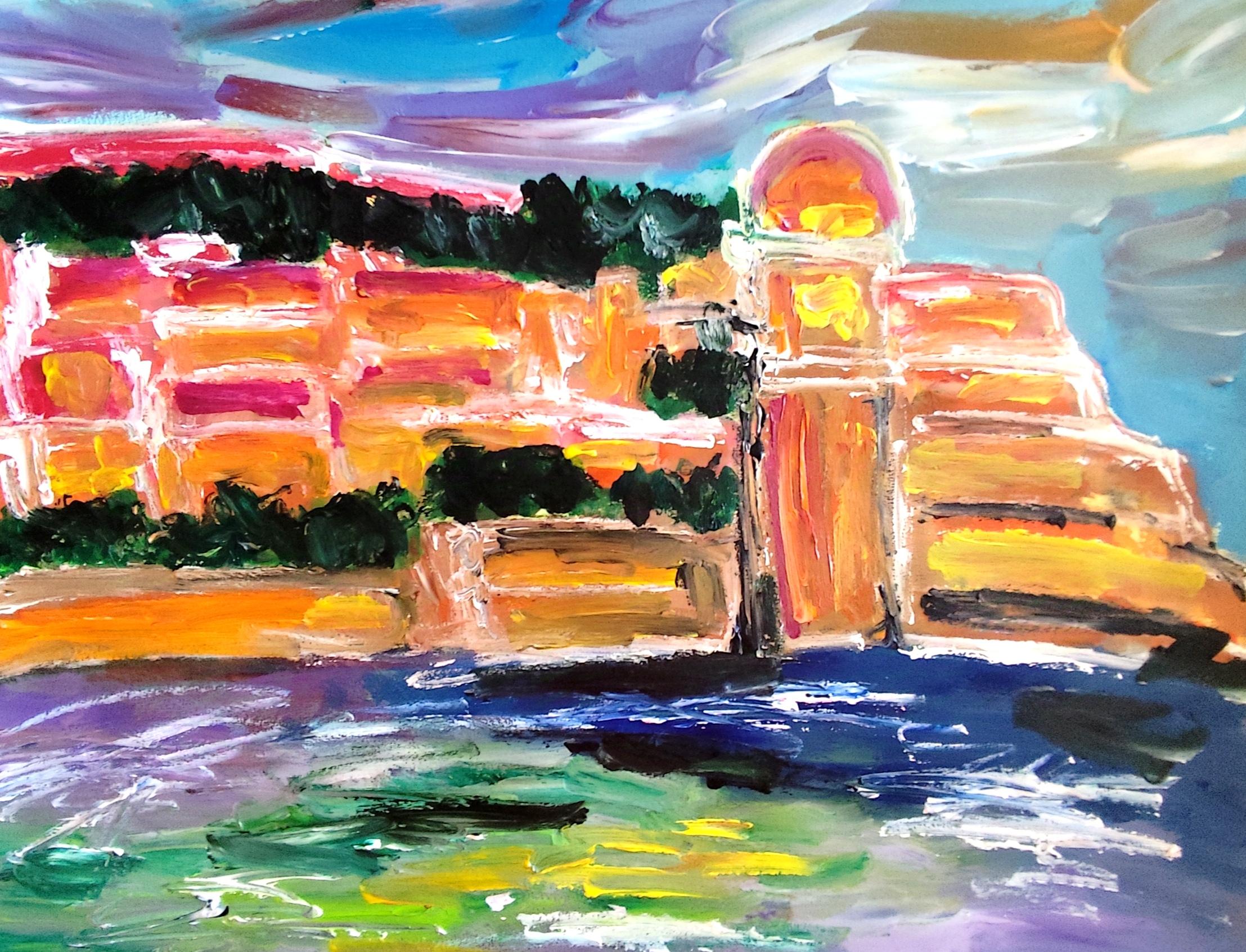 What does landscape mean in art?