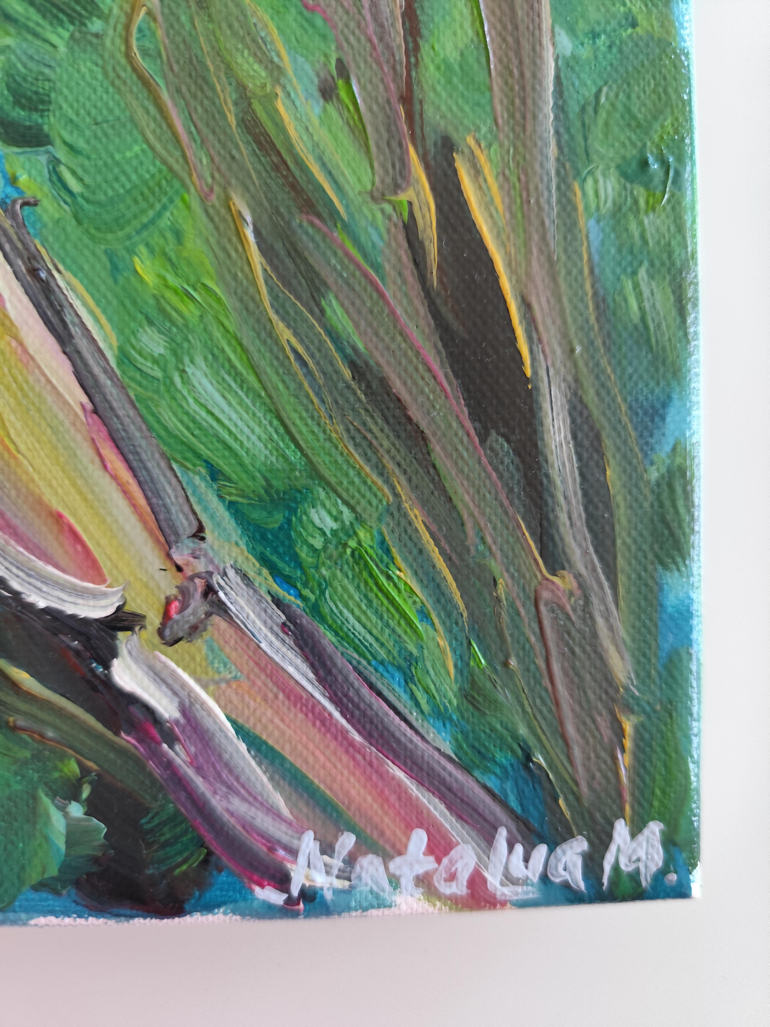 Pittura ad olio su tela 