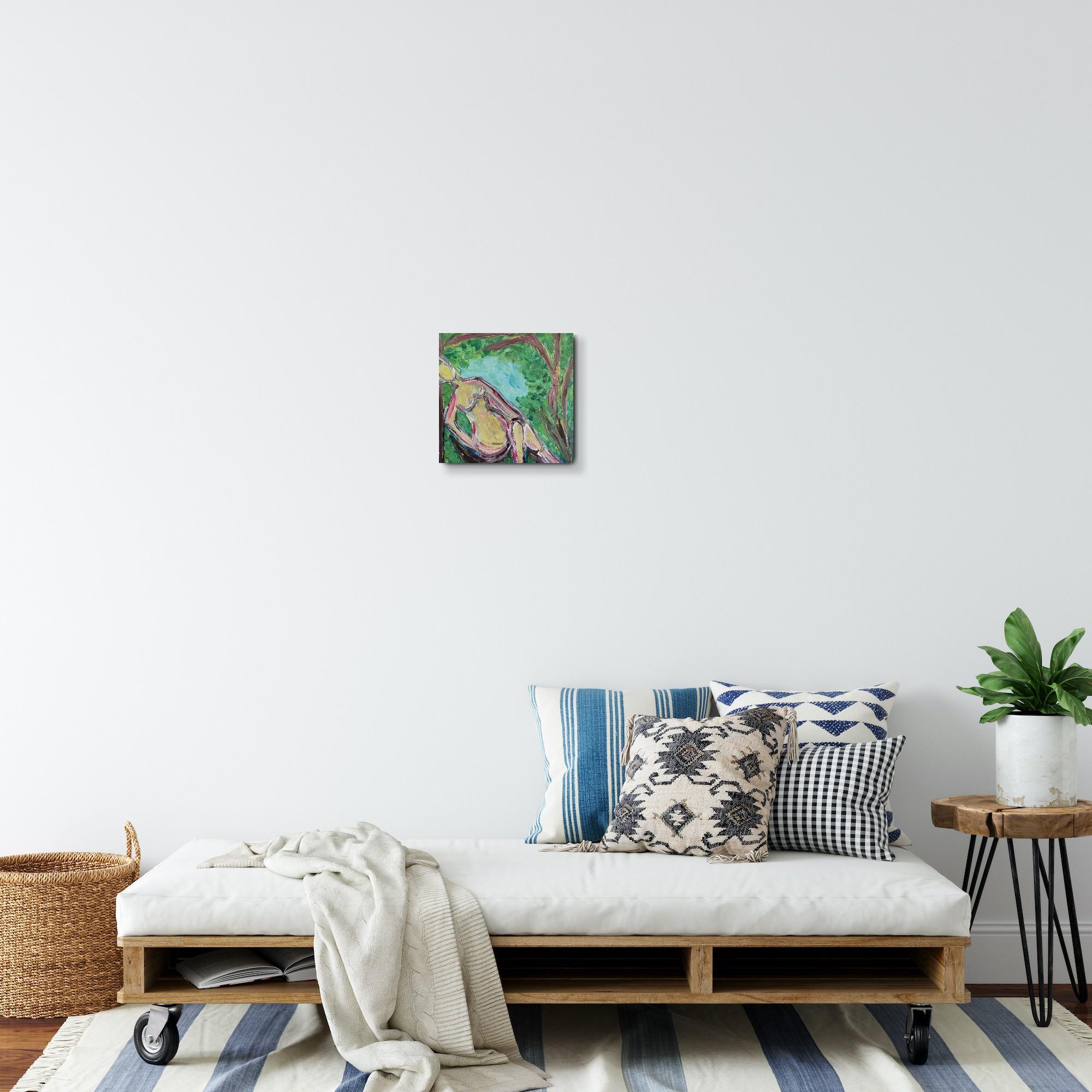 Pittura ad olio su tela 