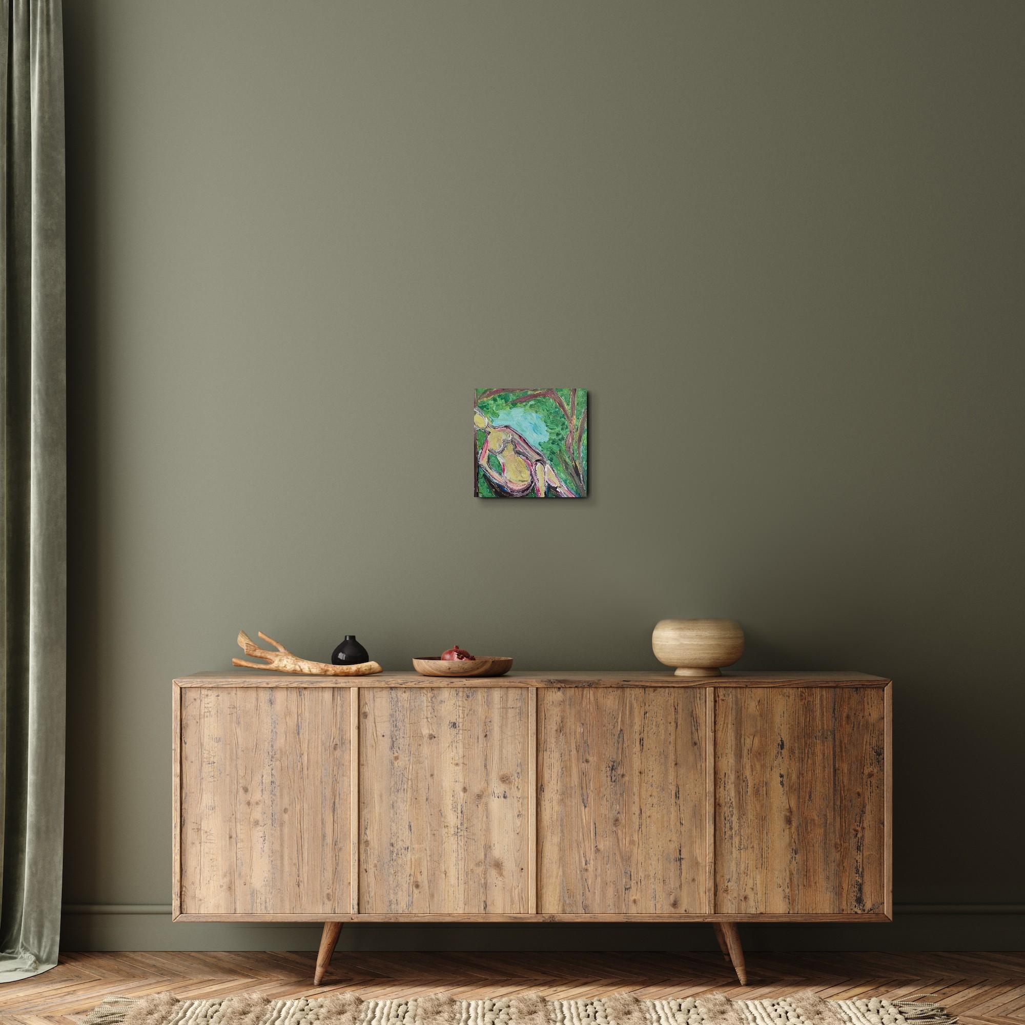 Pittura ad olio su tela 
