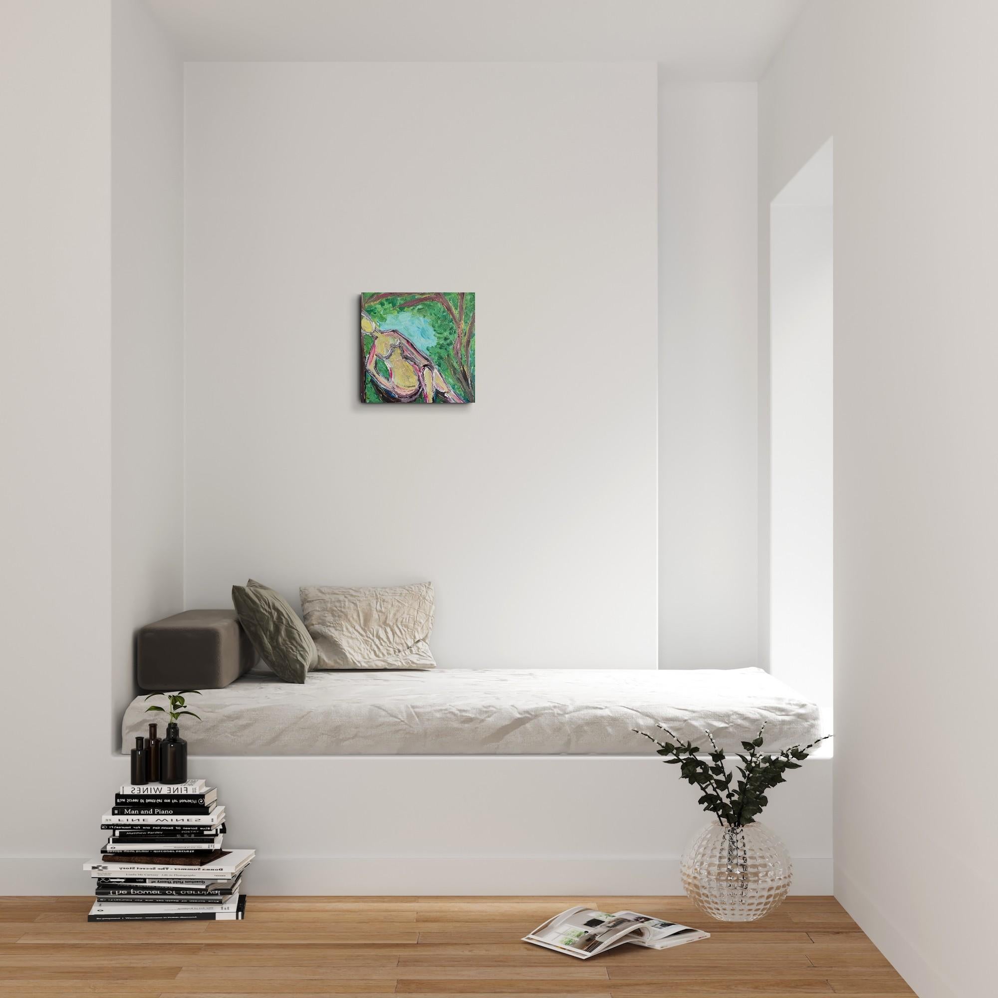 Pittura ad olio su tela 