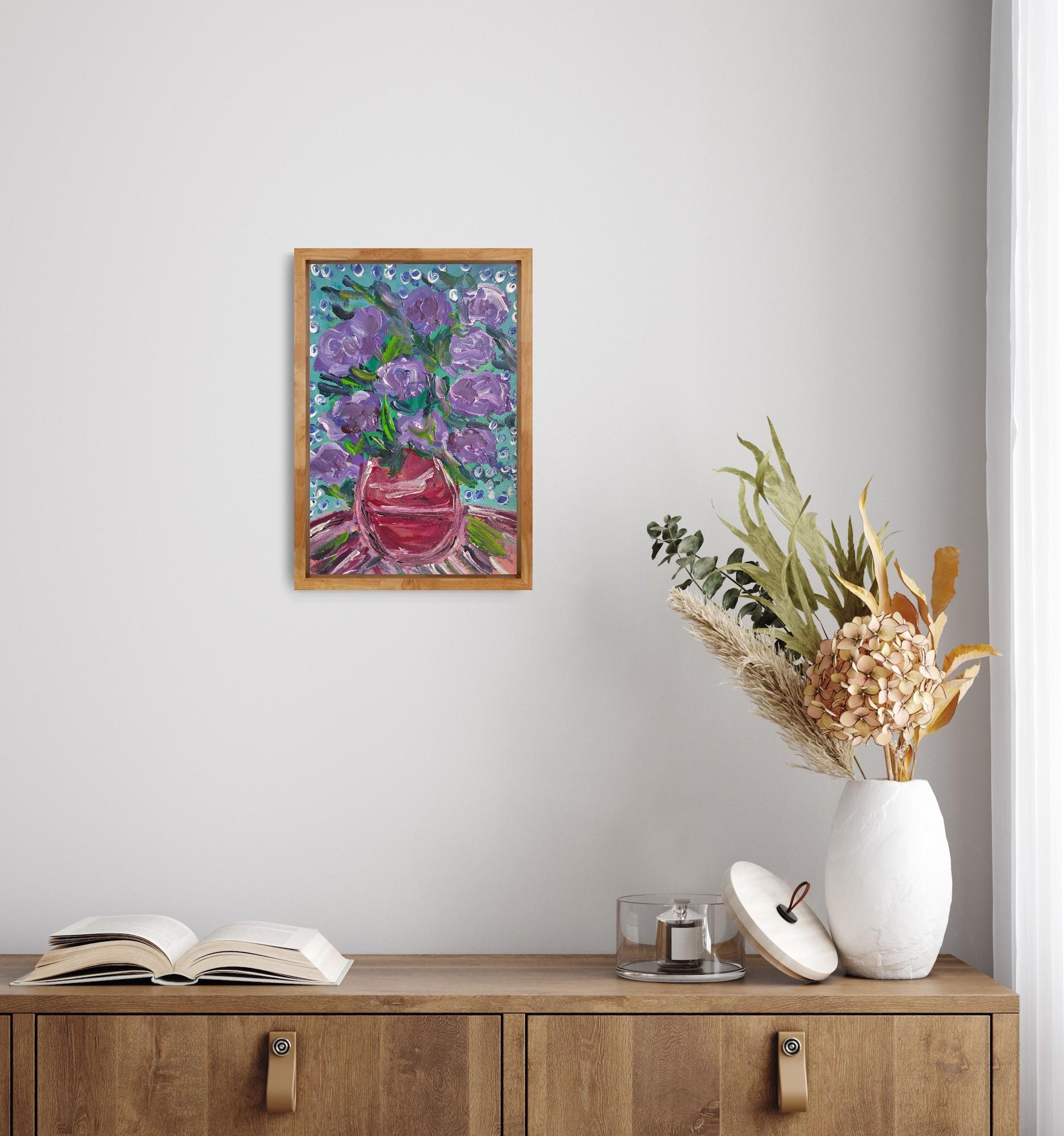 This vibrant artwork 