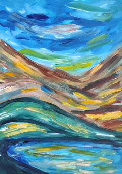 Dipinti astratti su carta