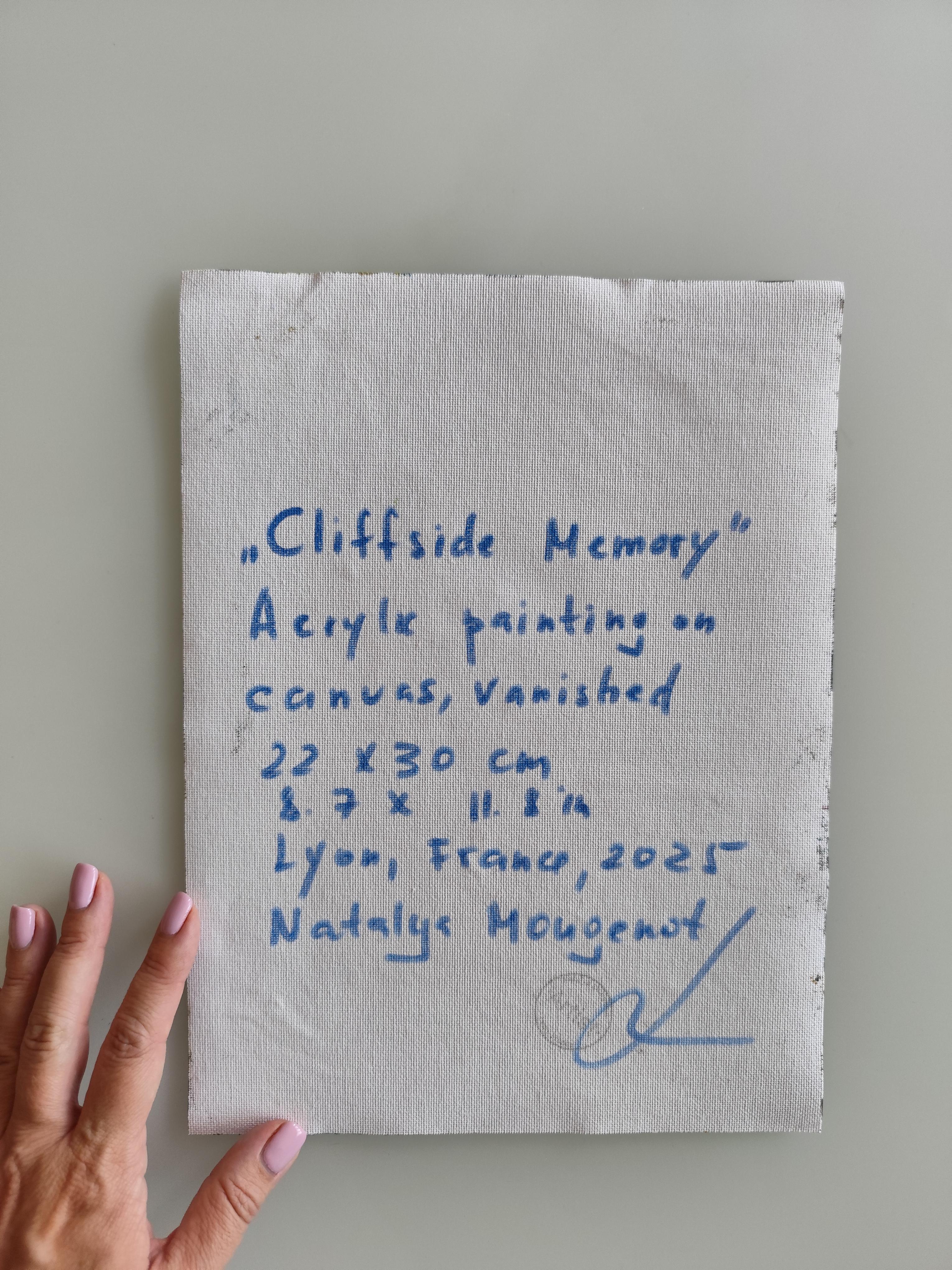 Zeitgenössisches abstraktes expressionistisches Nature Landschaftsgemälde 