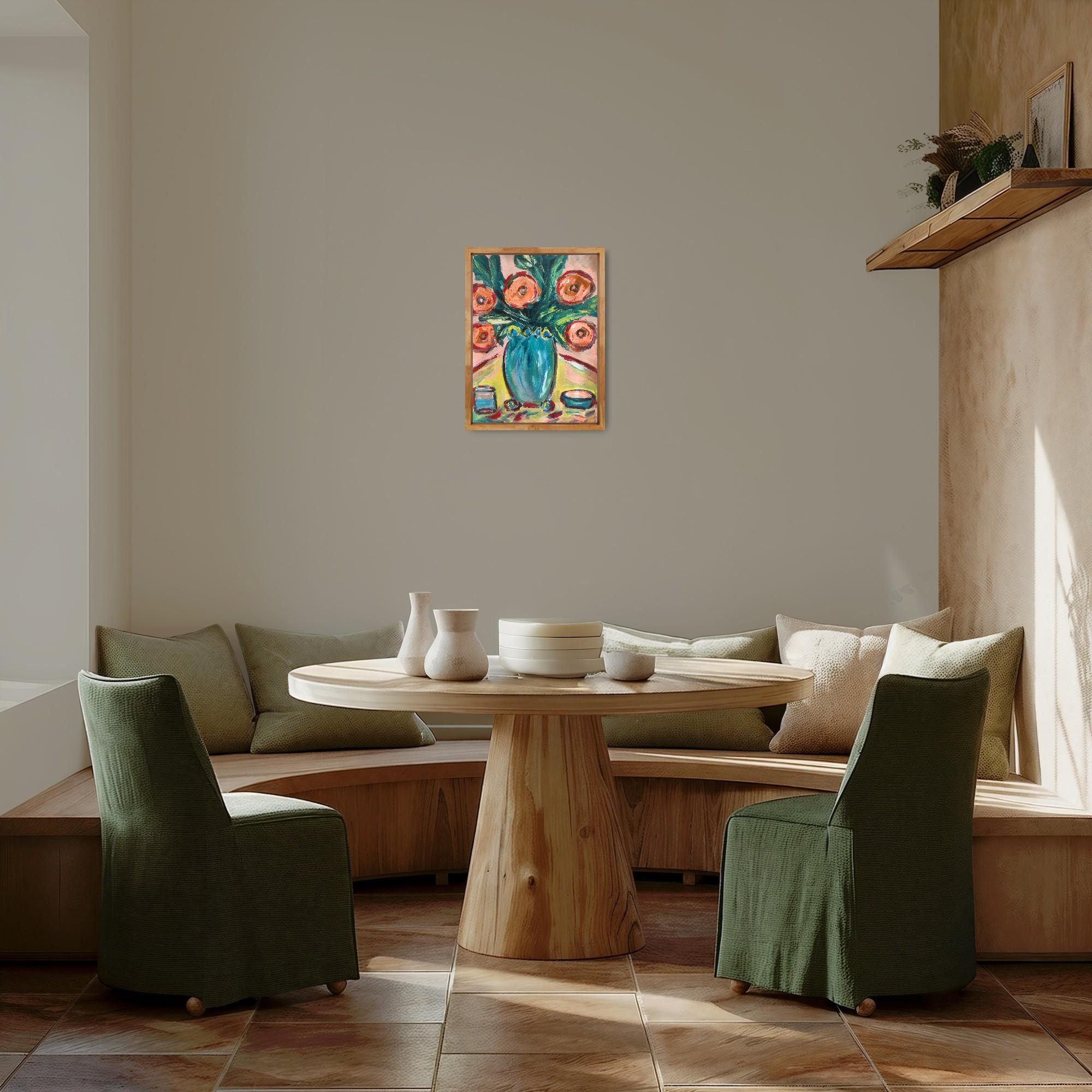 Contemporary abstrakt  expressionistisches Stillleben 