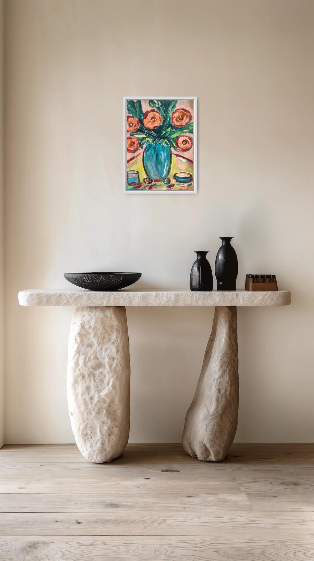 Contemporary abstrakt  expressionistisches Stillleben 