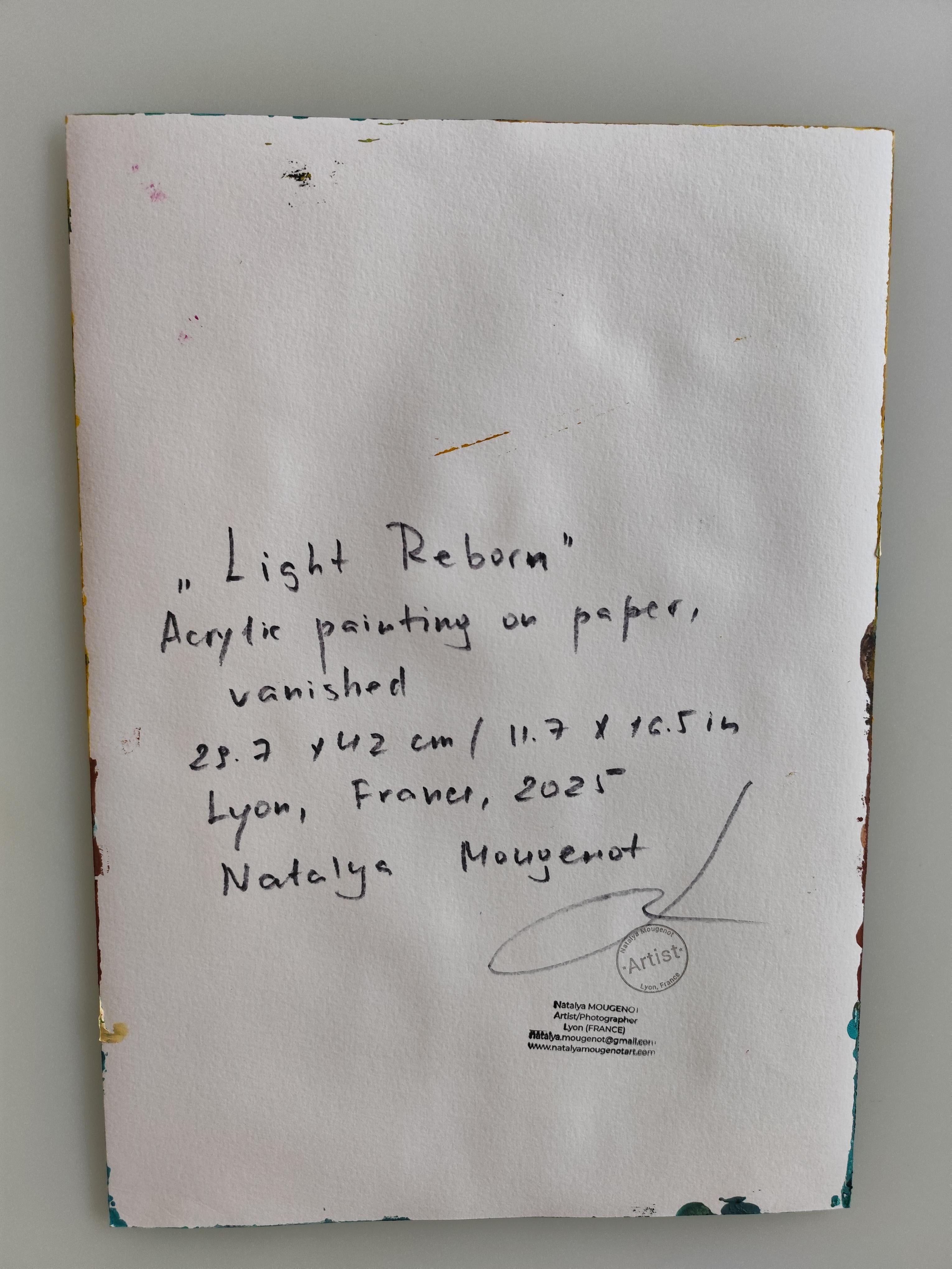 Retrato de mujer expresionista abstracto contemporáneo 