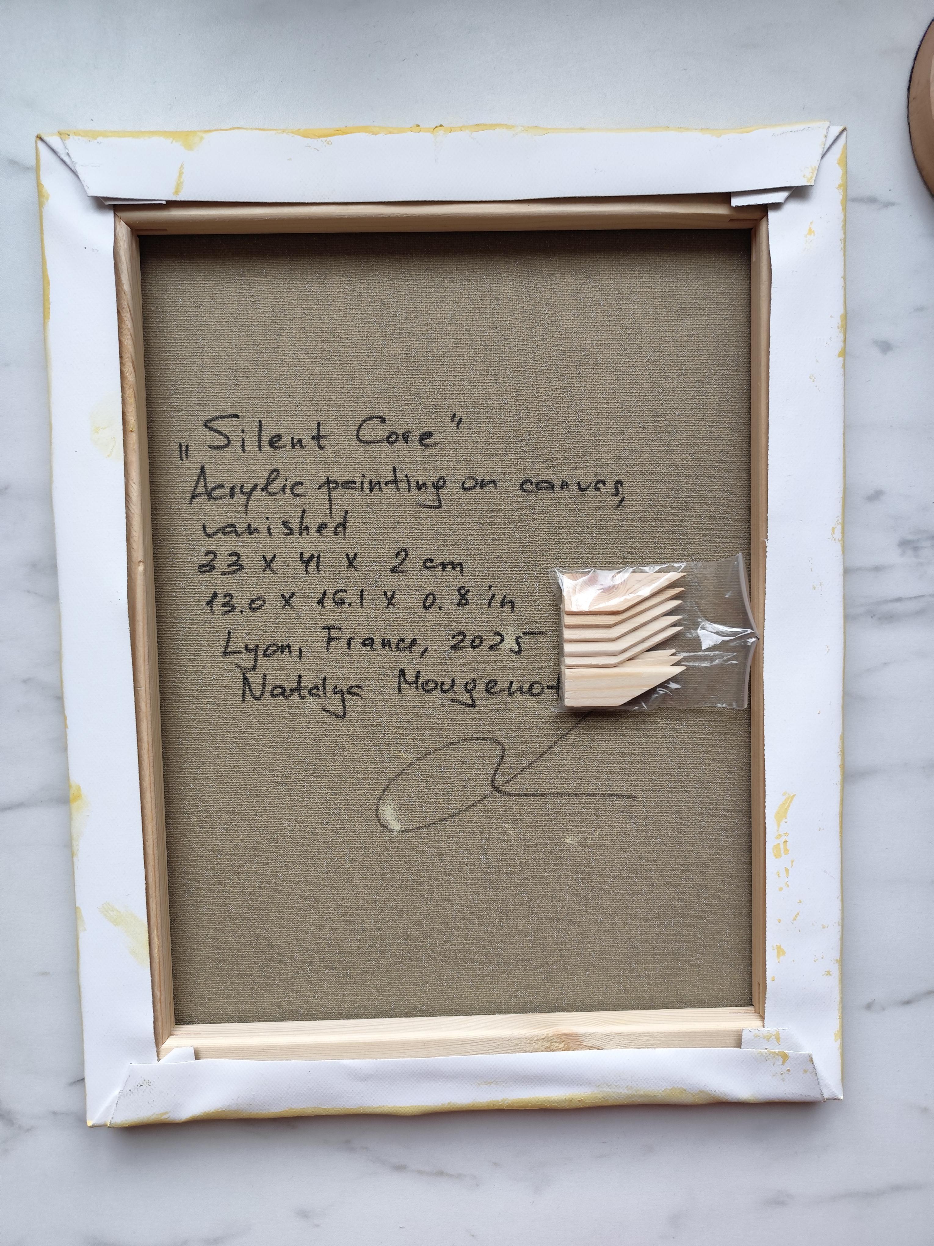 Contemporary Abstract Figurative Painting  of woman's portrait 