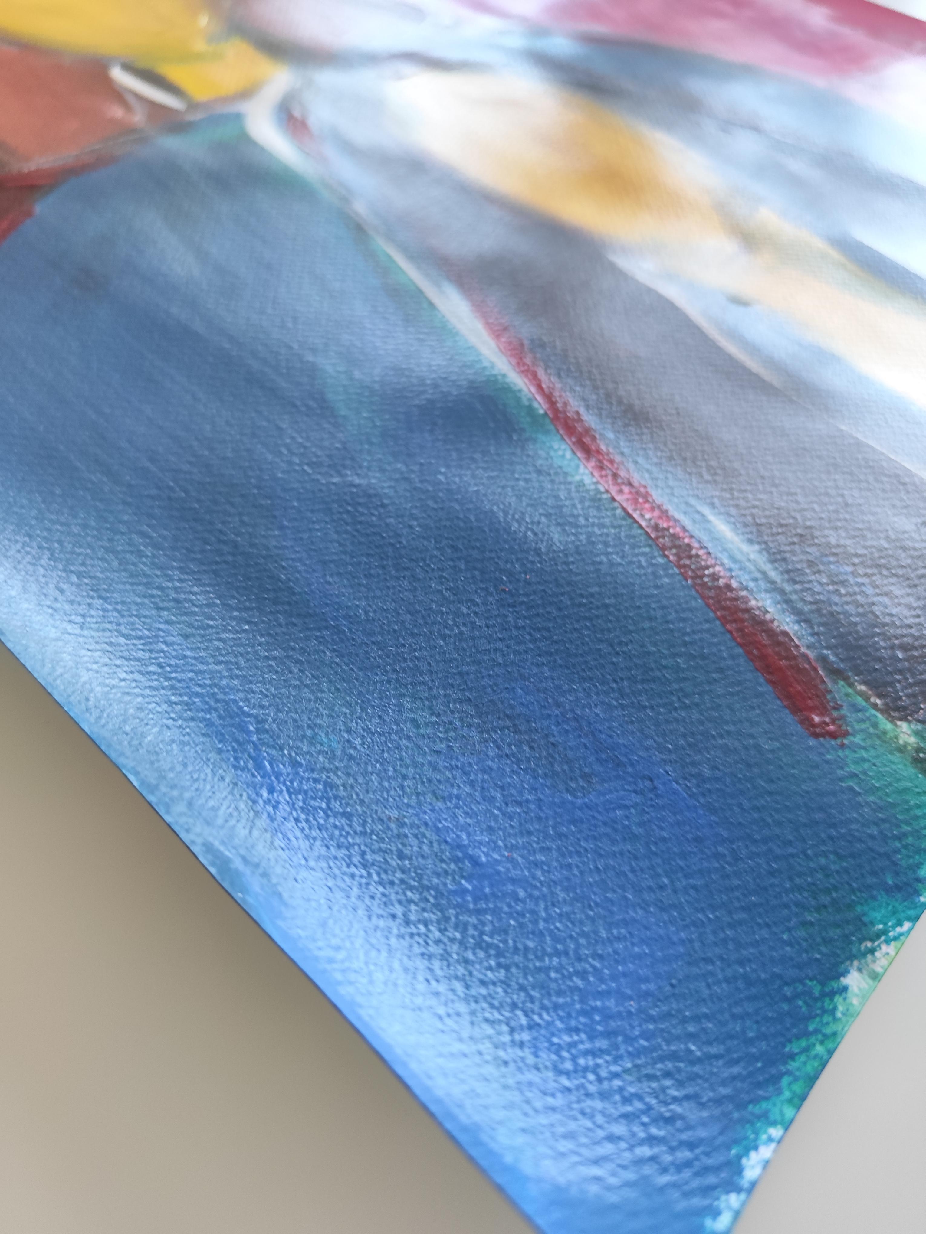 Contemporary abstract figurative portrait of four women 