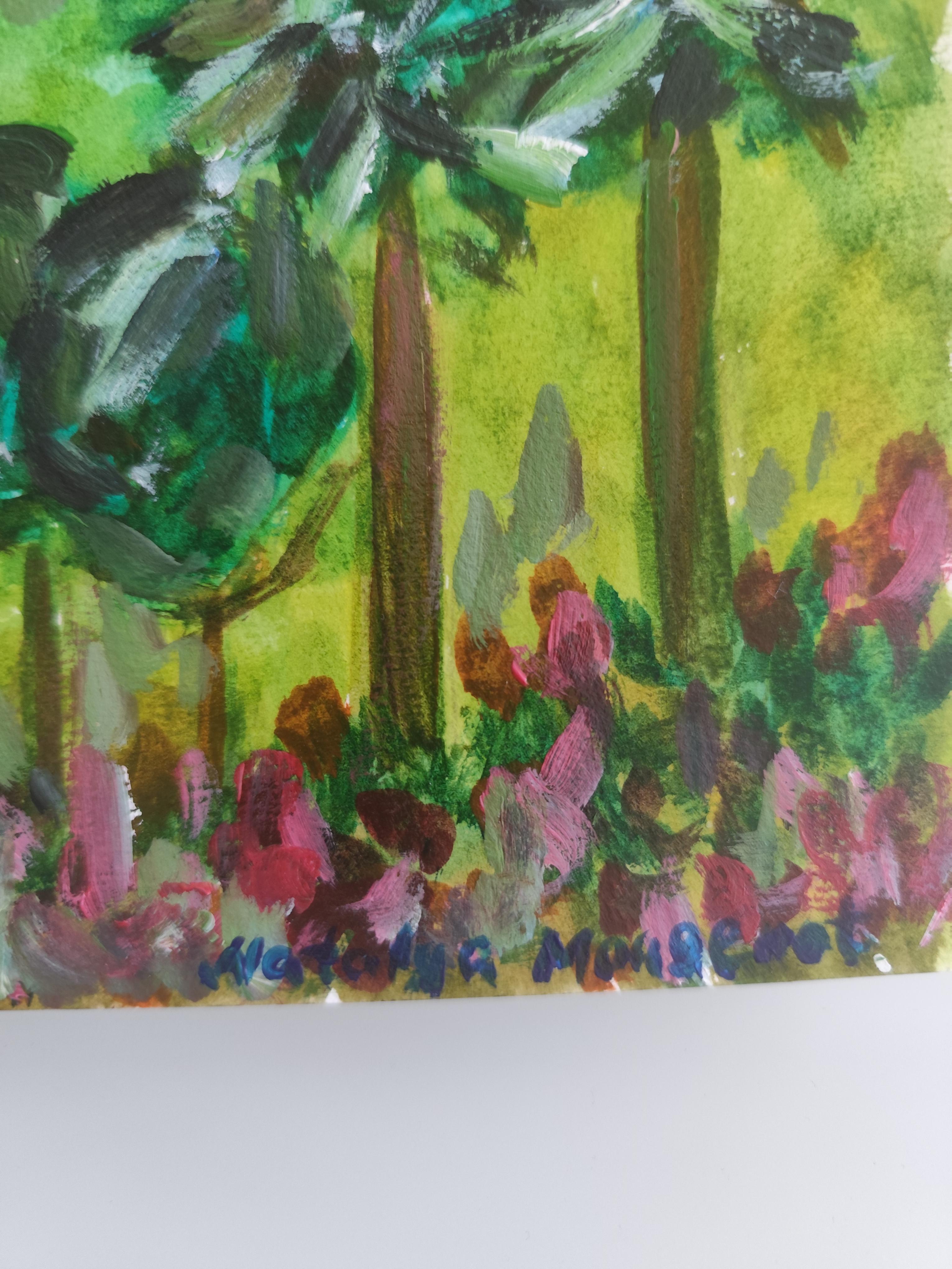Zeitgenössisches abstraktes impressionistisches Nature-Gemälde 