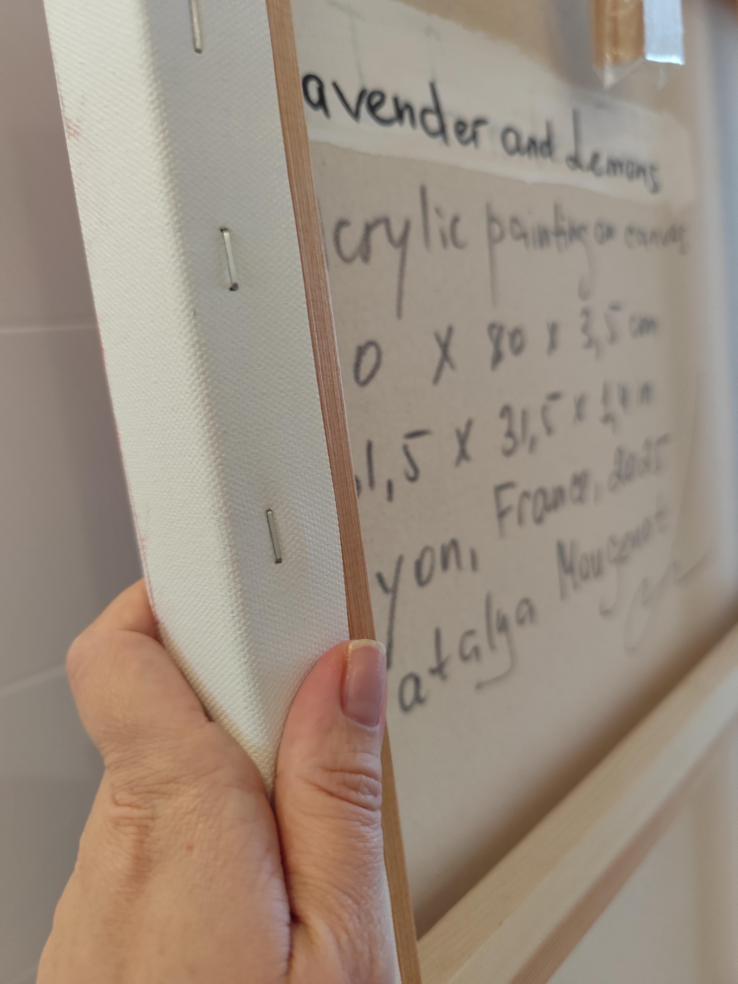 Zeitgenössisches abstraktes impressionistisches Stillleben 