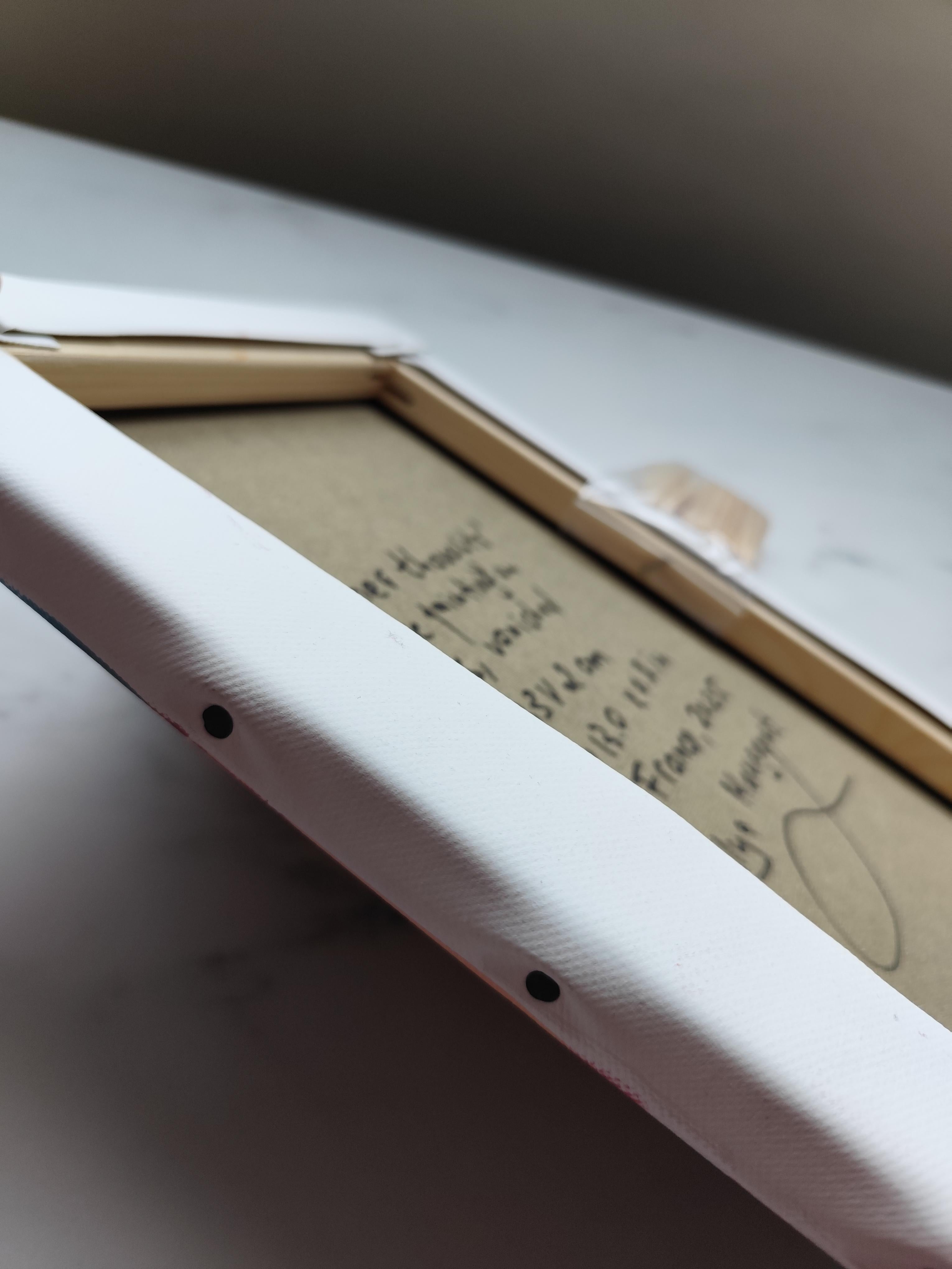 Contemporary Figurative Painting  of woman's portrait 