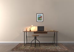 Contemporary impressionist nature landscape painting "Tranquil Provence"