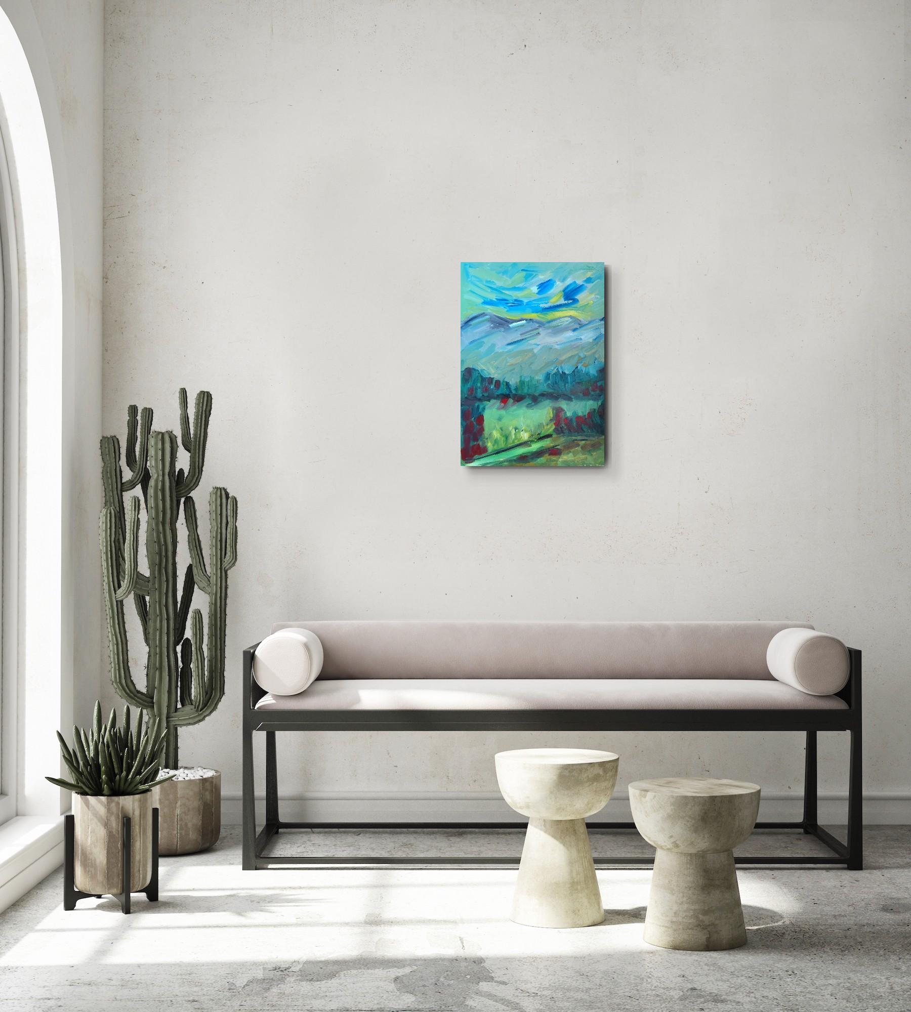 Cette peinture, intitulée 